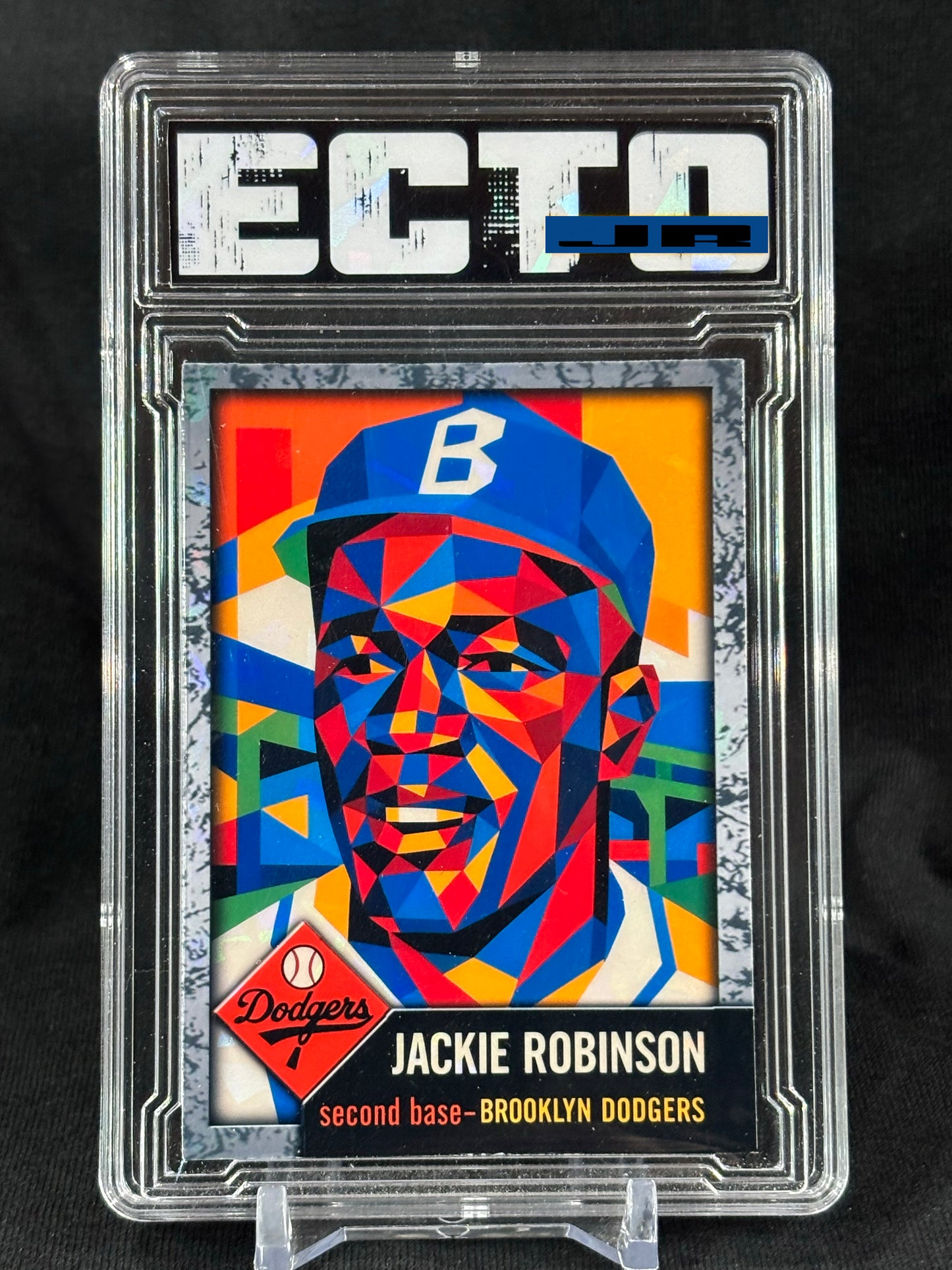 Geometric Greats – Jackie Robinson Ultra-limited run — only 4 total cards exist.
