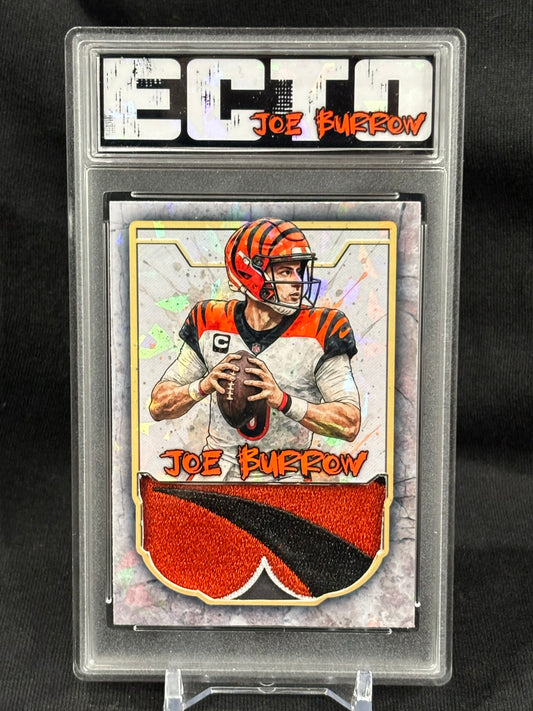 Joe Burrow – “Bengals Relic Patch” – (Ecto Selecto 1/1 Custom Art Card)