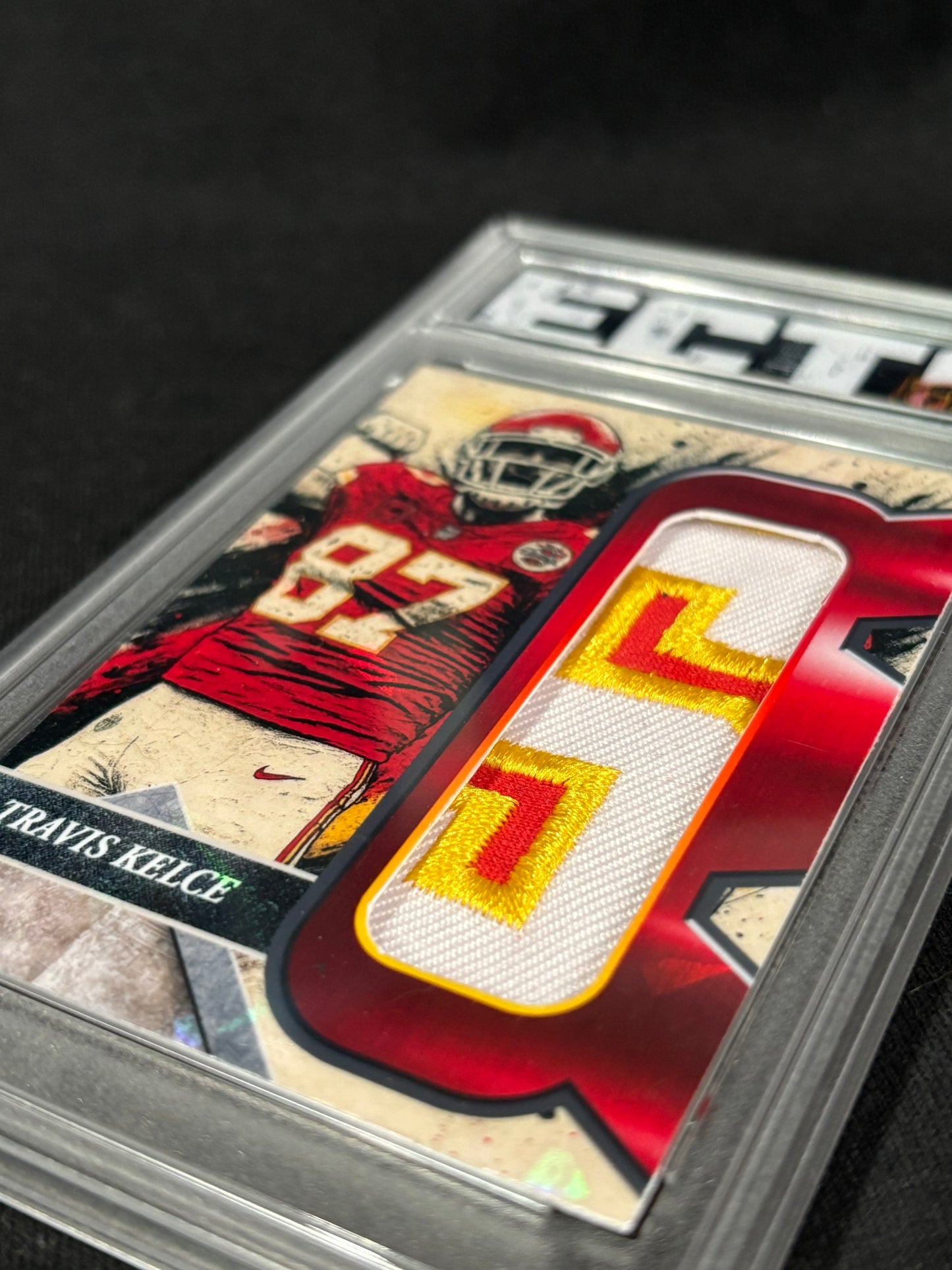 Travis Kelce – “Warpaint Relics” – (Ecto 1/1 Custom Relic Card)