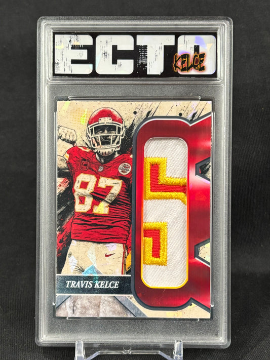 Travis Kelce – “Warpaint Relics” – (Ecto 1/1 Custom Relic Card)