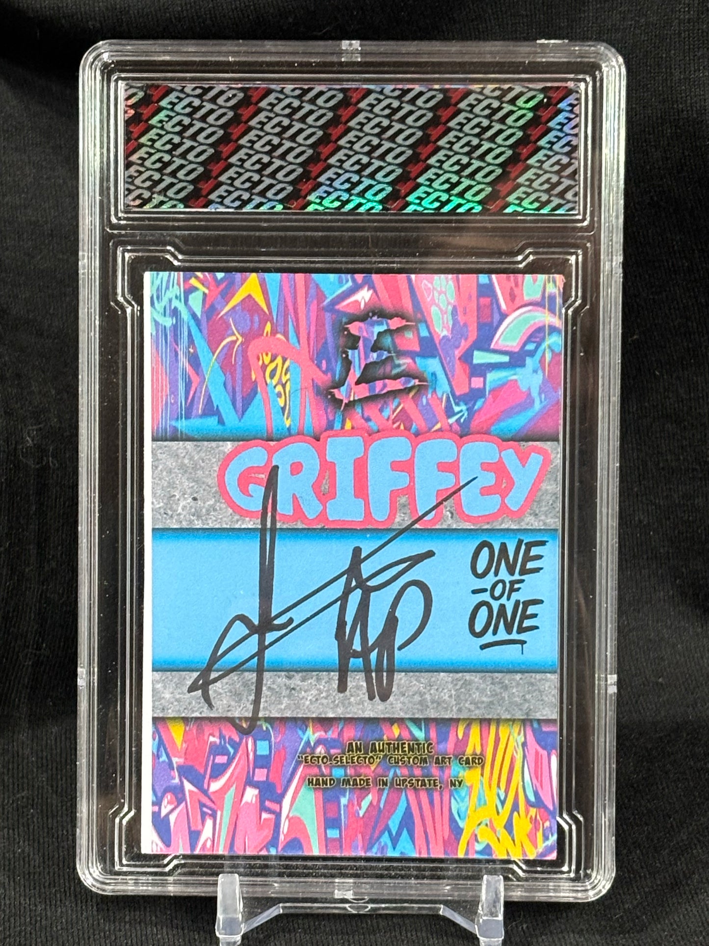 Ken Griffey Jr. – “Bubblegum Chaos” – Trash Pop Icons (1/1 Custom Art Card)