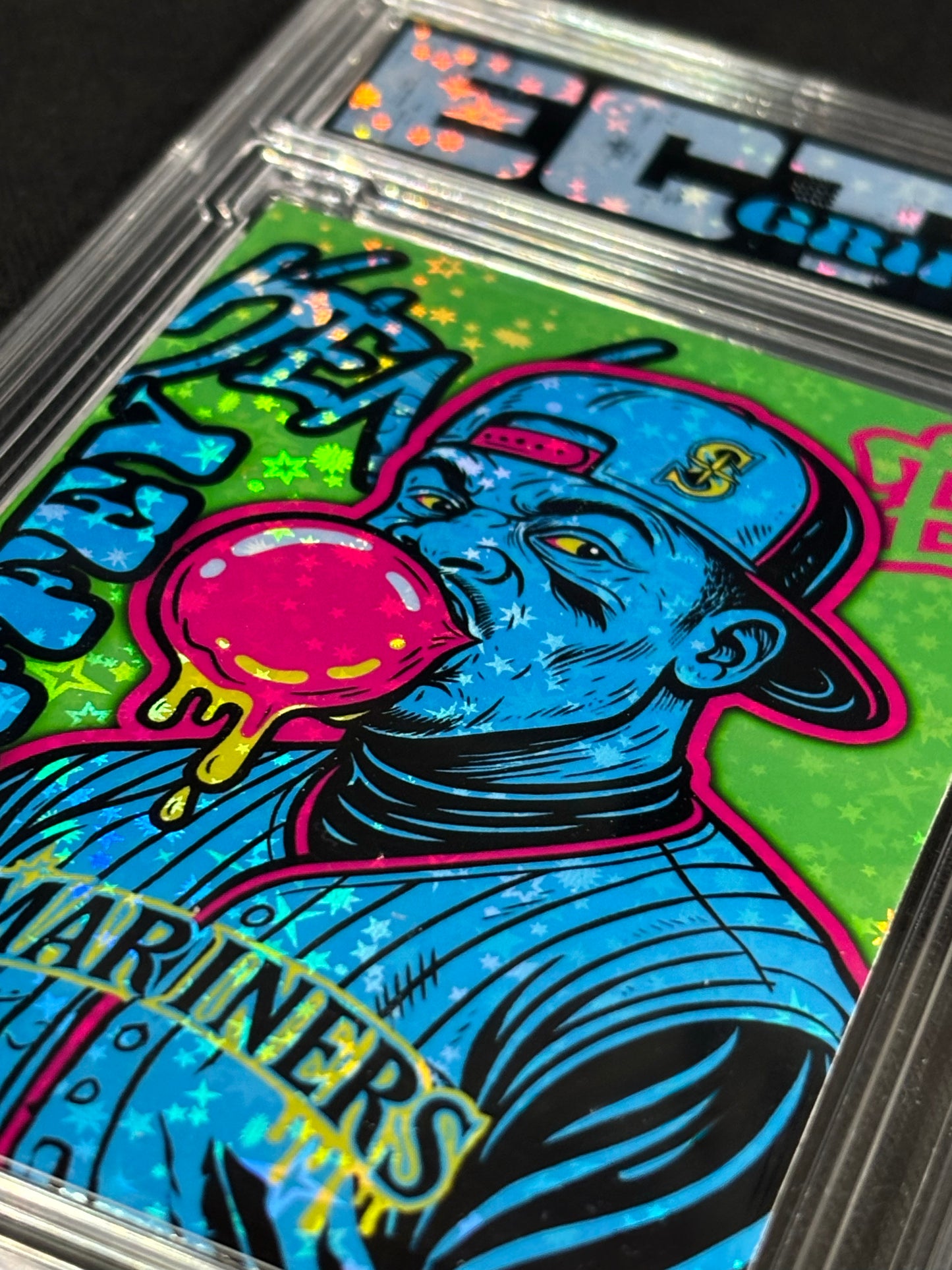Ken Griffey Jr. – “Bubblegum Chaos” – Trash Pop Icons (1/1 Custom Art Card)