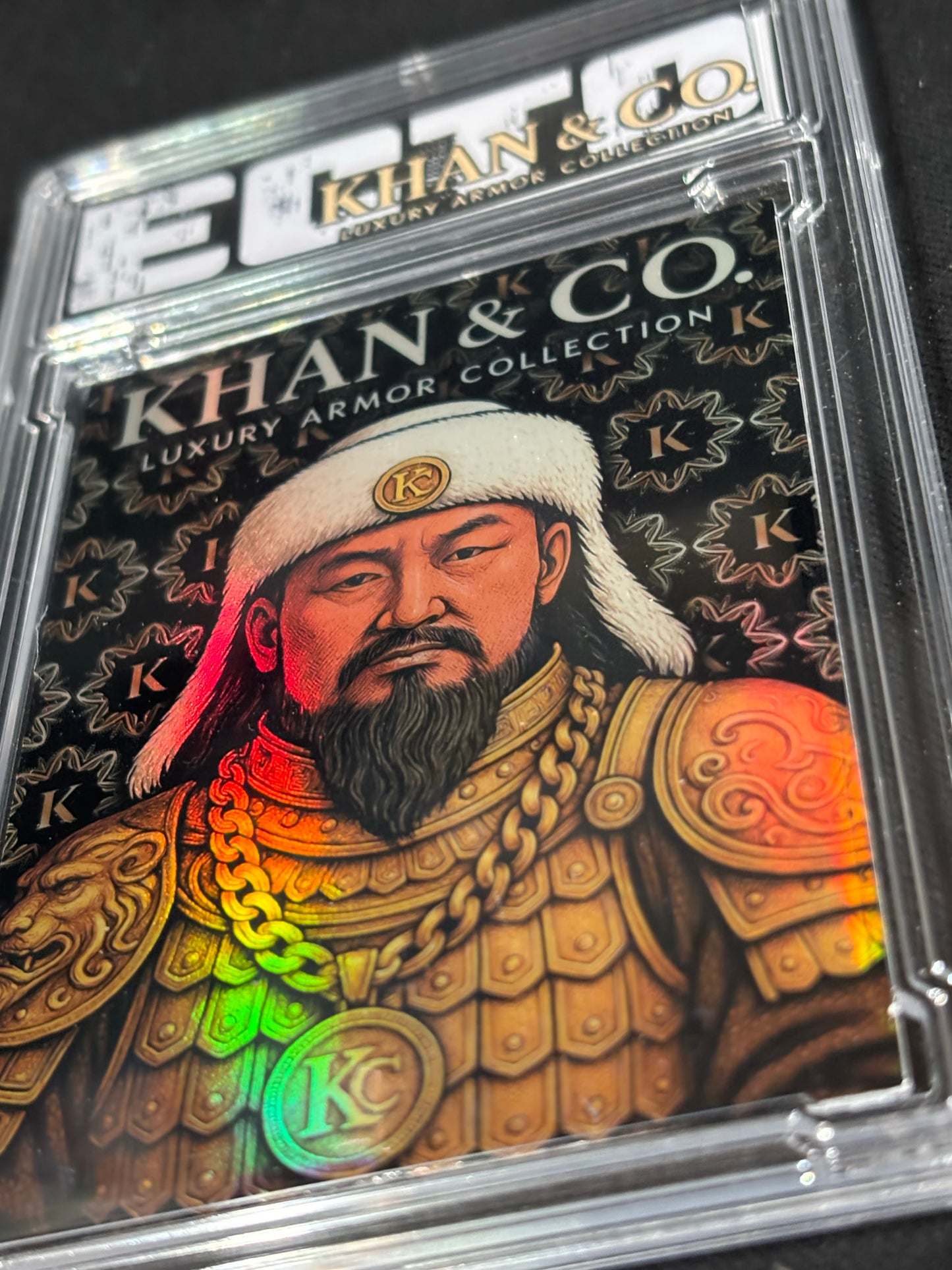 Khan & Co – “Luxury Armor Collection” – 1/1 Custom Cards (Sold Separately)