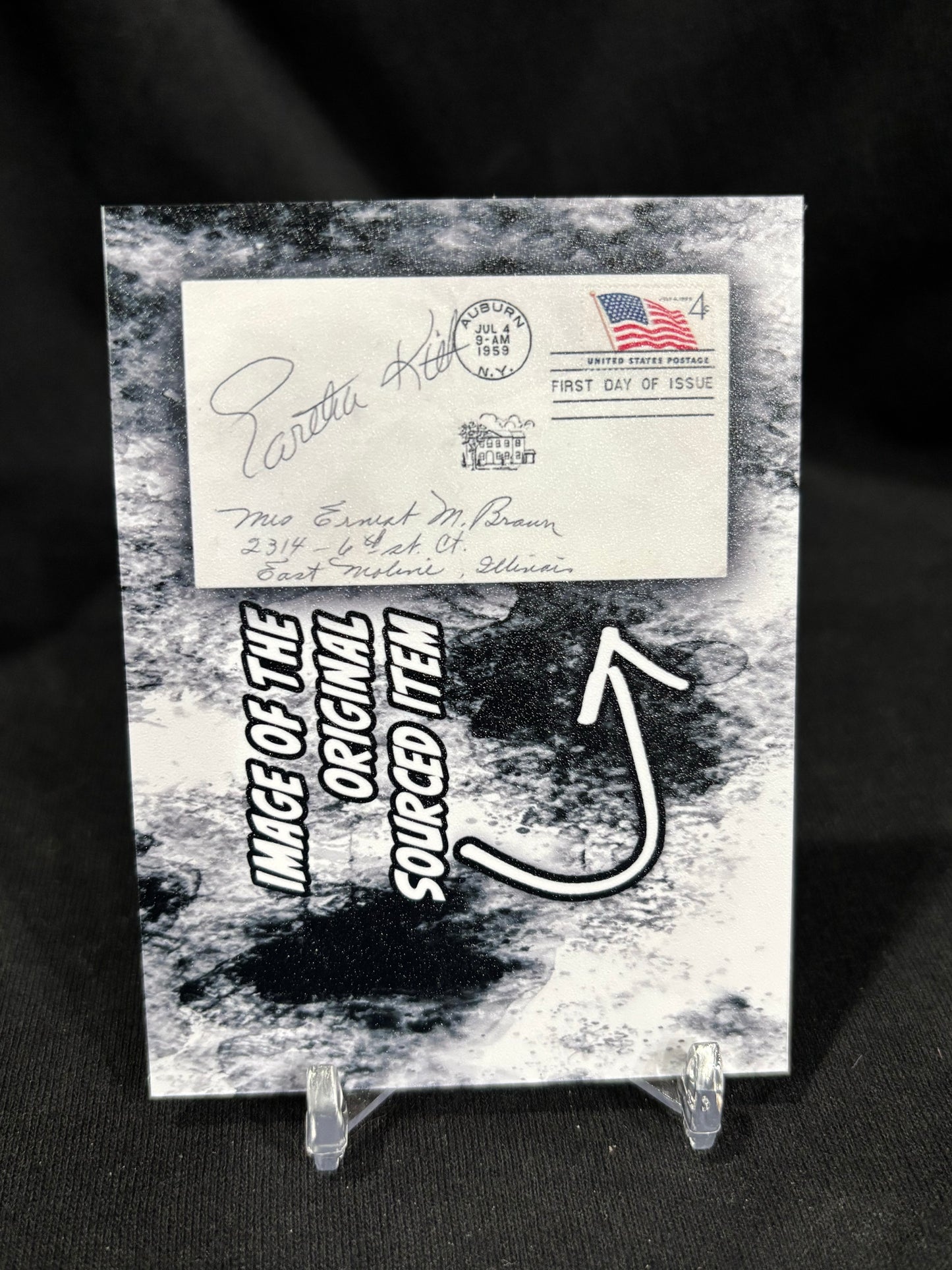 Eartha Kitt – “Catwoman Legacy” – 1/1 Cut Signature Card (Ecto Cut Vault)