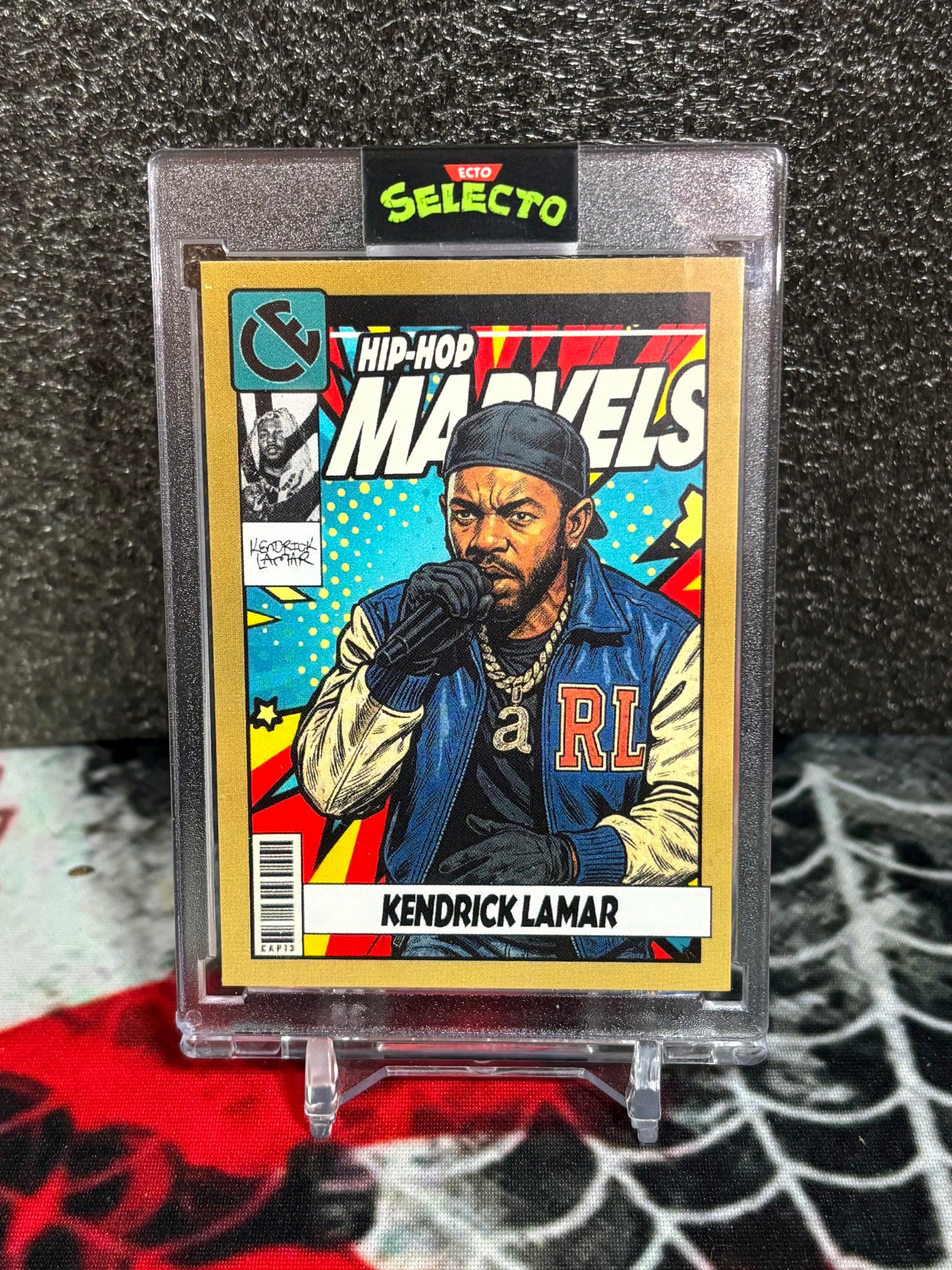 🎤 Hip-Hop Marvels #7 – Kendrick Lamar Custom Card