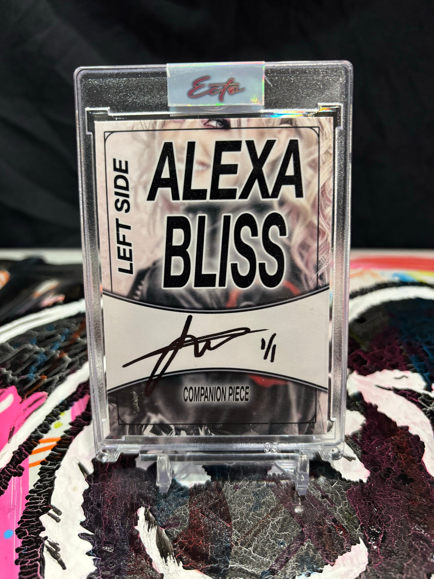Alexa Bliss — “Duality” — 1/1 Assembled Art Work (Cut Signature + Companion Pieces + Custom Briefcase)