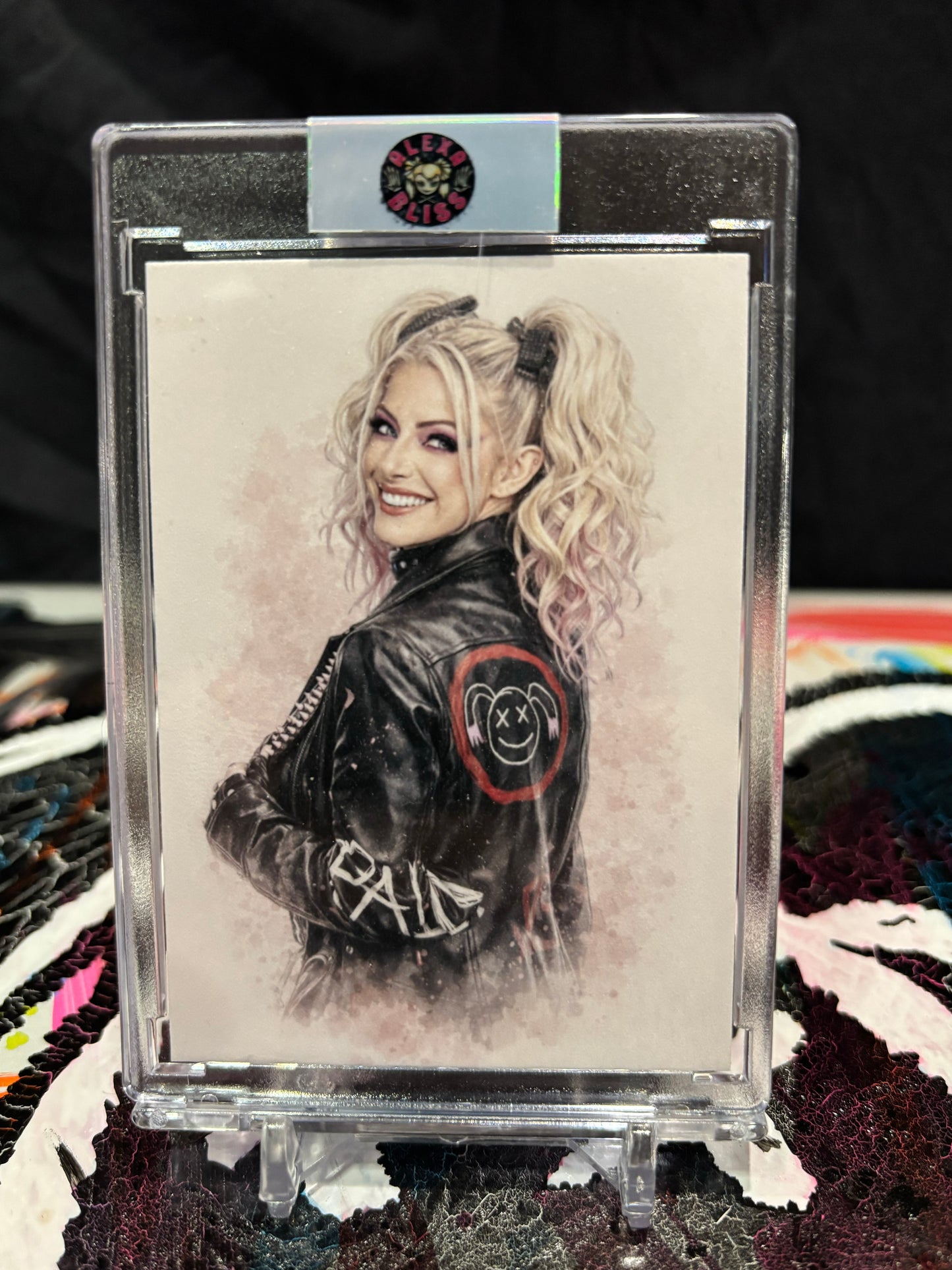 Alexa Bliss — “Duality” — 1/1 Assembled Art Work (Cut Signature + Companion Pieces + Custom Briefcase)