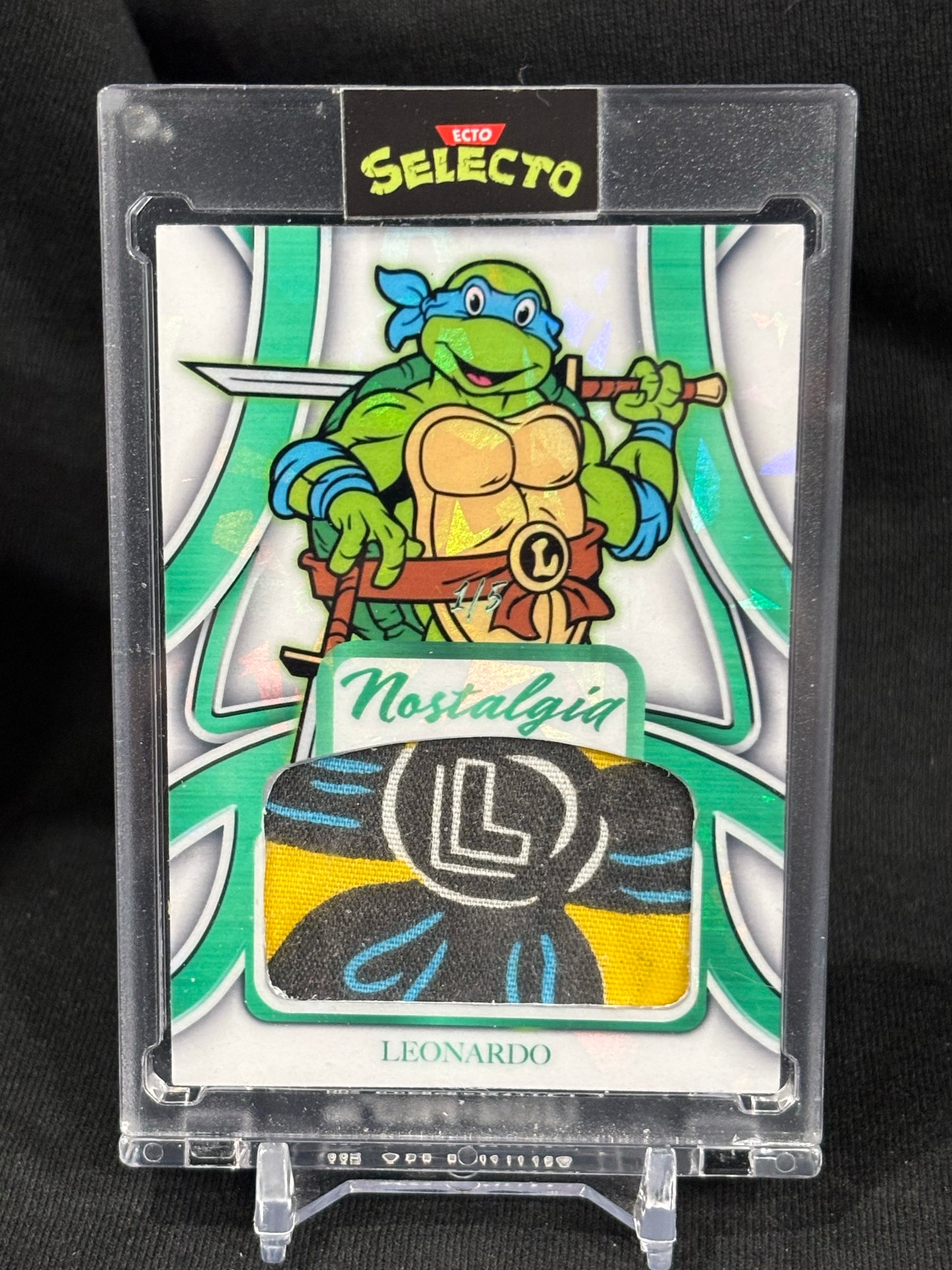 Teenage Mutant Ninja Turtles – "Nostalgia" Relic Card Set – (Ecto Selecto Custom 1/5 Series)