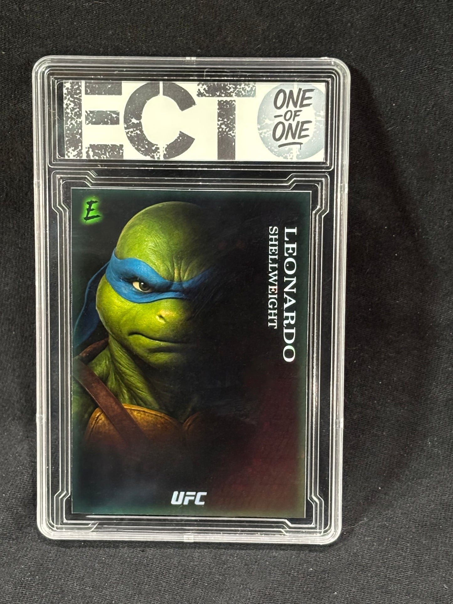 Leonardo – “Shellweight Division” – (Ecto 1/1 Custom TMNT Card)