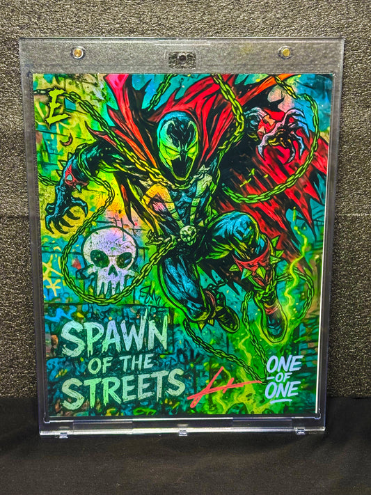 Spawn 8x10 Holo Print – Signed 1/1 by Ecto
