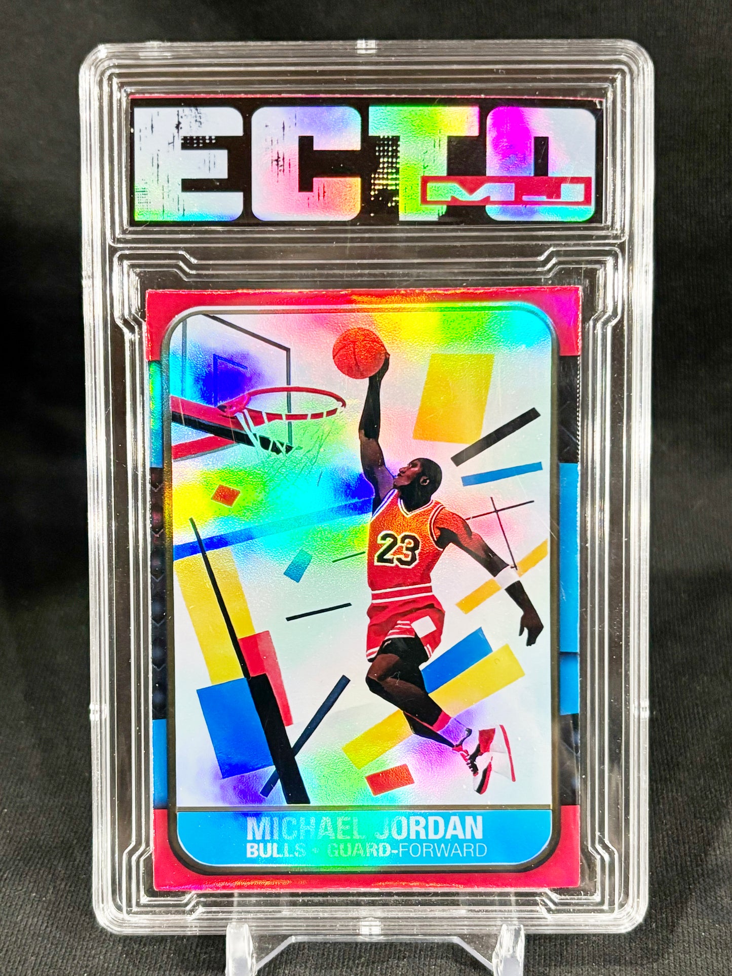 Michael Jordan – Suprematism Rookie Tribute (1/1) – Custom Slabbed Card