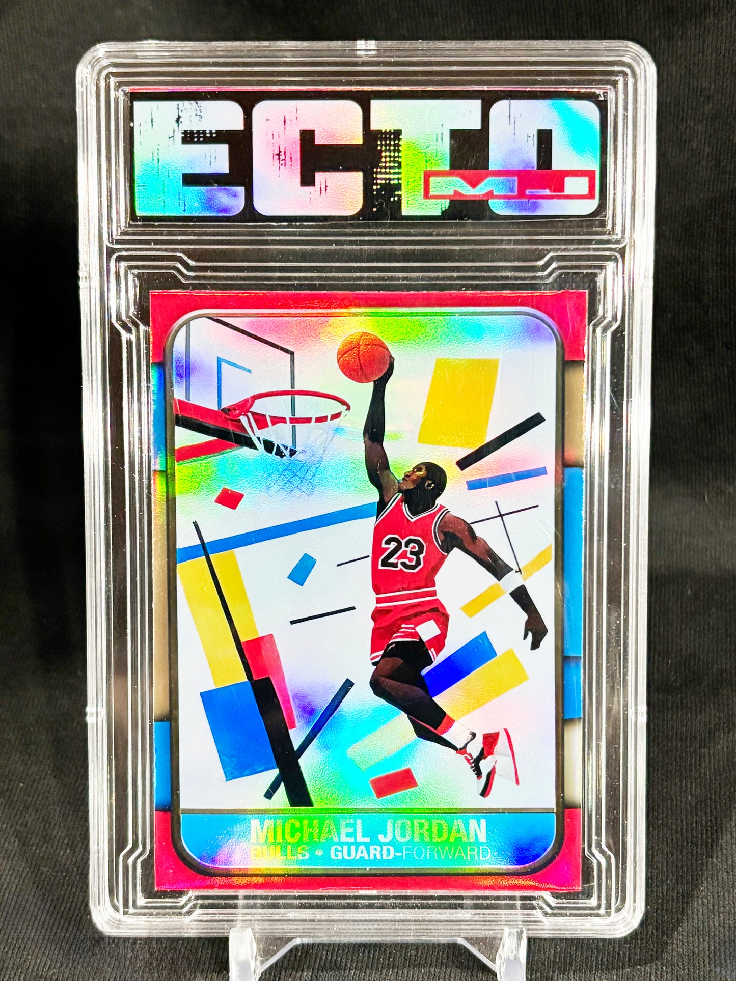 Michael Jordan – Suprematism Rookie Tribute (1/1) – Custom Slabbed Card