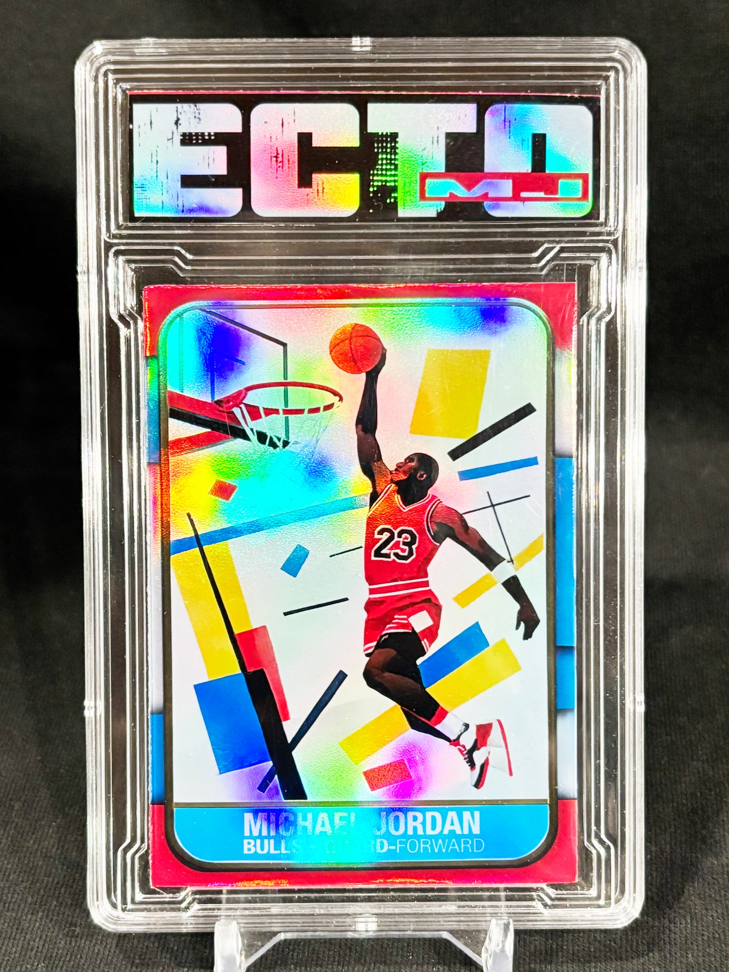 Michael Jordan – Suprematism Rookie Tribute (1/1) – Custom Slabbed Card