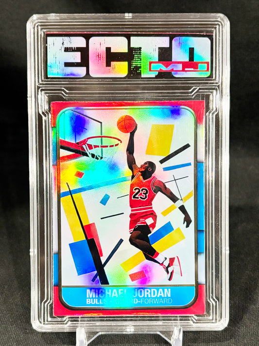 Michael Jordan – Suprematism Rookie Tribute (1/1) – Custom Slabbed Card