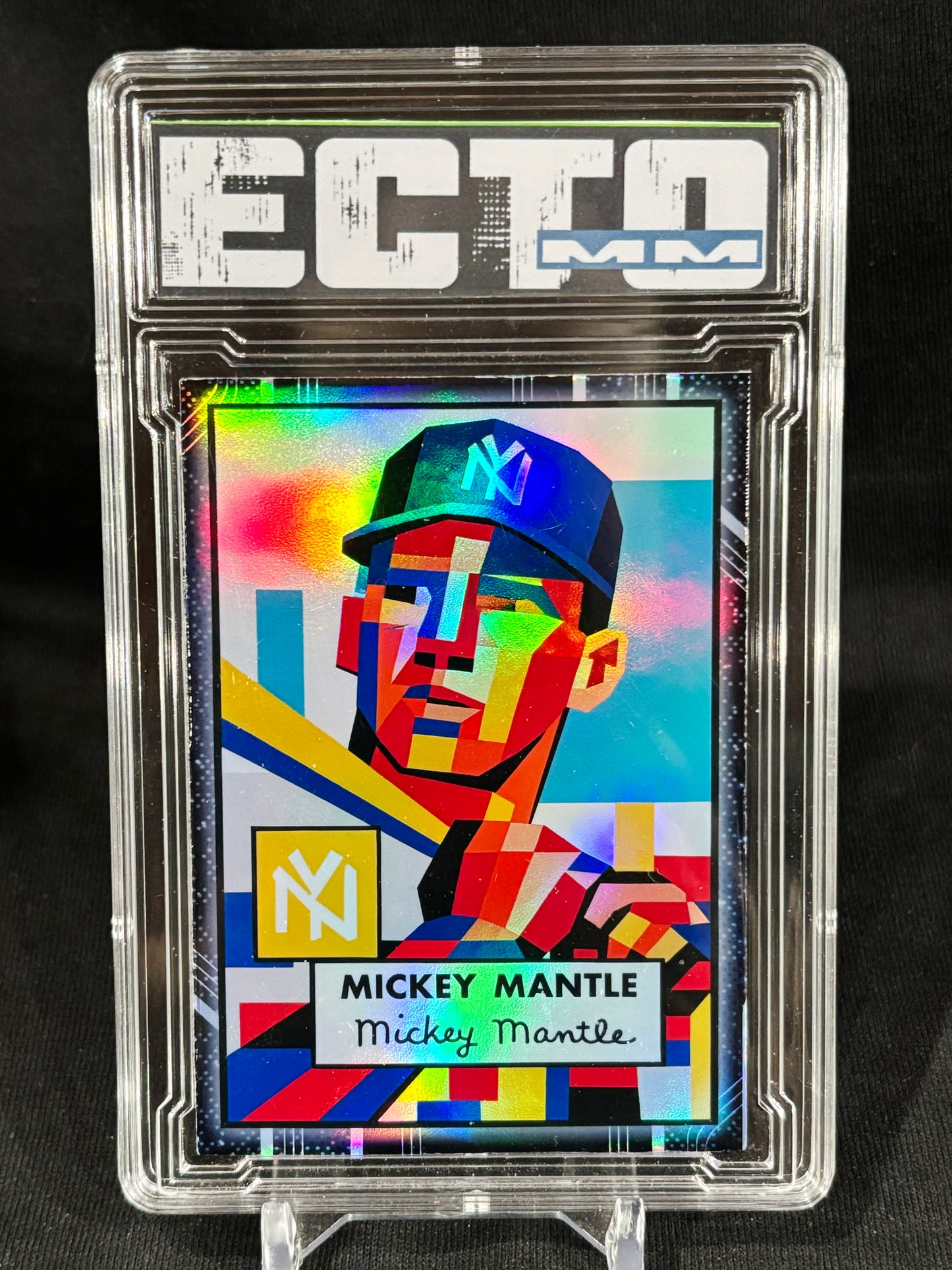 Mickey Mantle – Suprematism Rookie Tribute (1/1) – Custom Slabbed Card