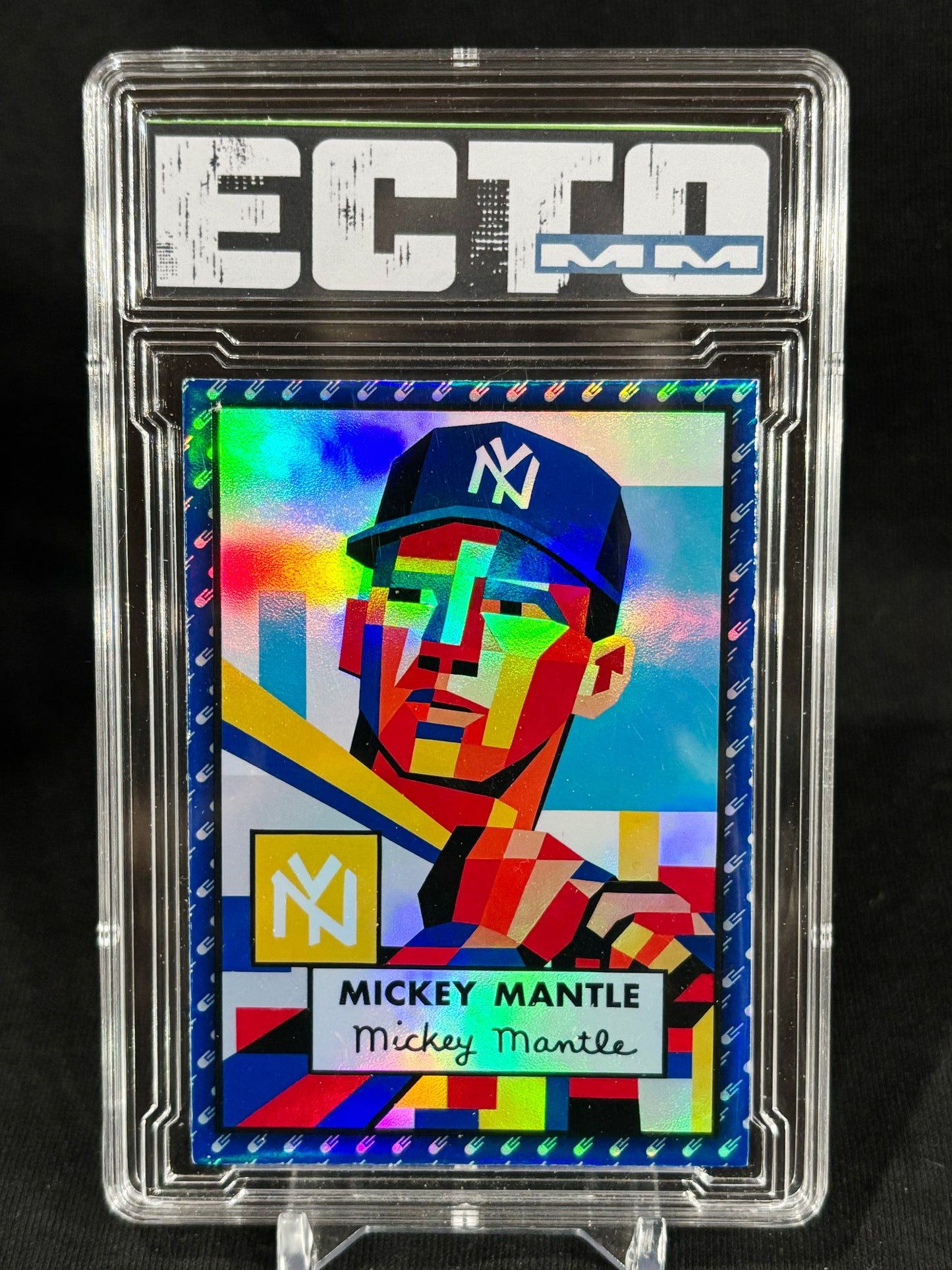 Mickey Mantle – Suprematism Rookie Tribute (1/1) – Custom Slabbed Card