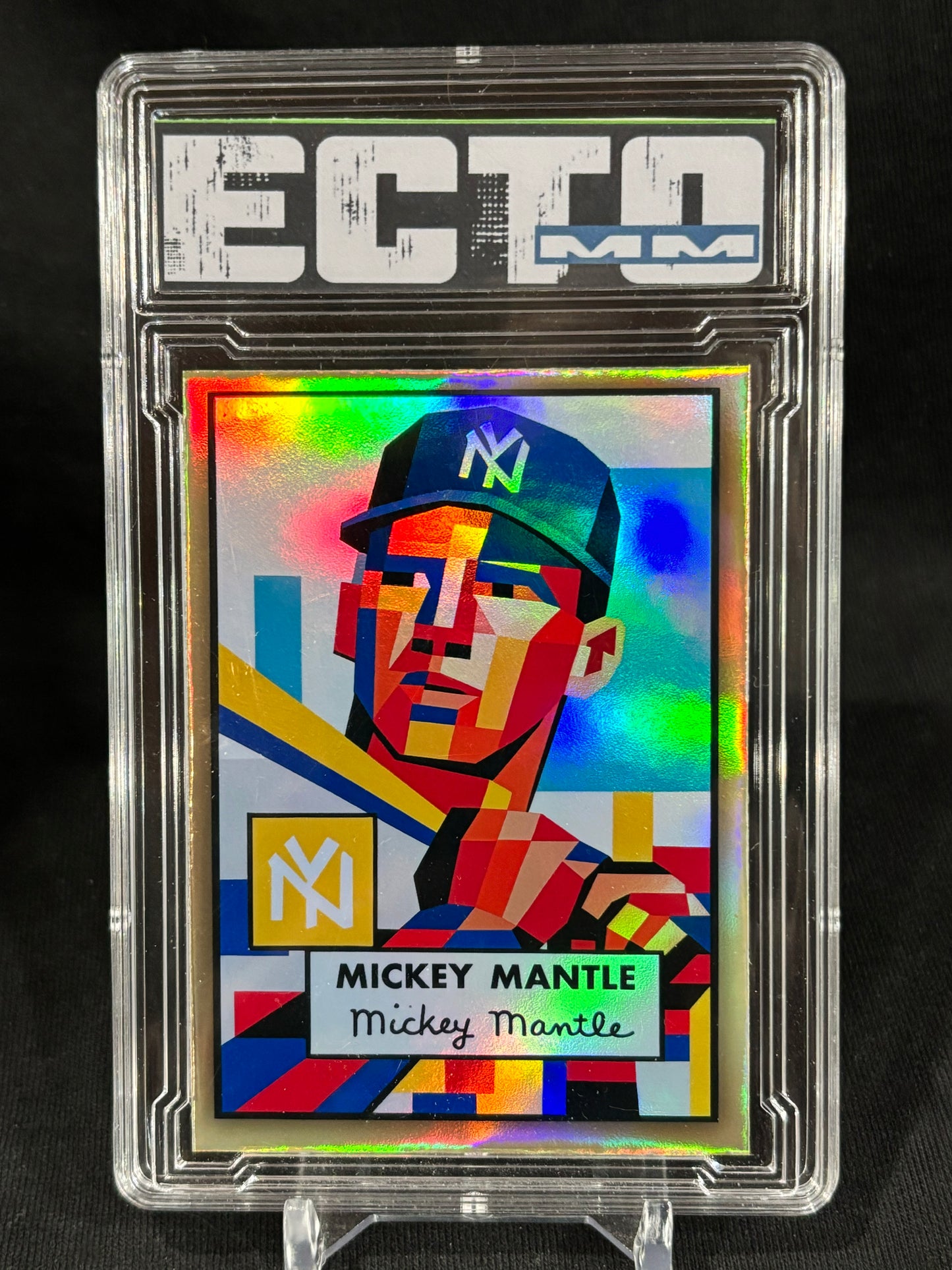 Mickey Mantle – Suprematism Rookie Tribute (1/1) – Custom Slabbed Card