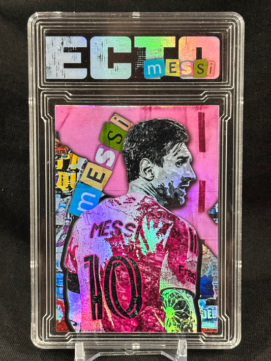 Lionel Messi – “Ransom Series” – 1/1 Custom Art Card – (Ecto Selecto Original)