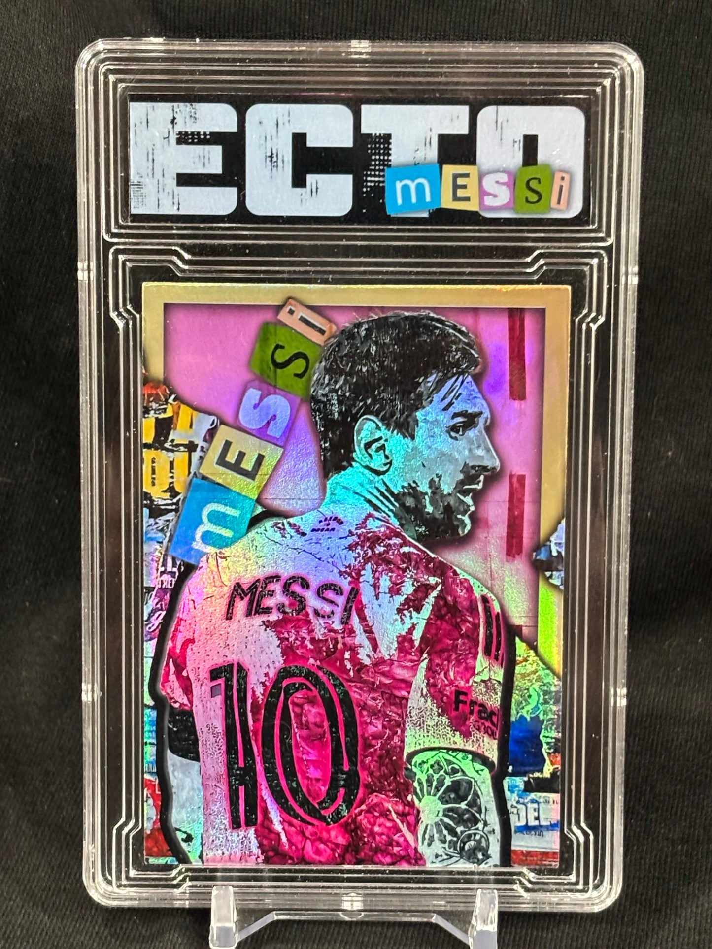 Lionel Messi – “Ransom Series” – 1/1 Custom Art Card – (Ecto Selecto Original)