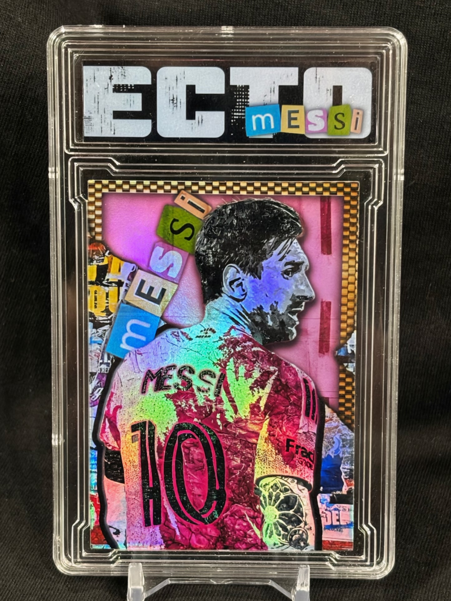 Lionel Messi – “Ransom Series” – 1/1 Custom Art Card – (Ecto Selecto Original)