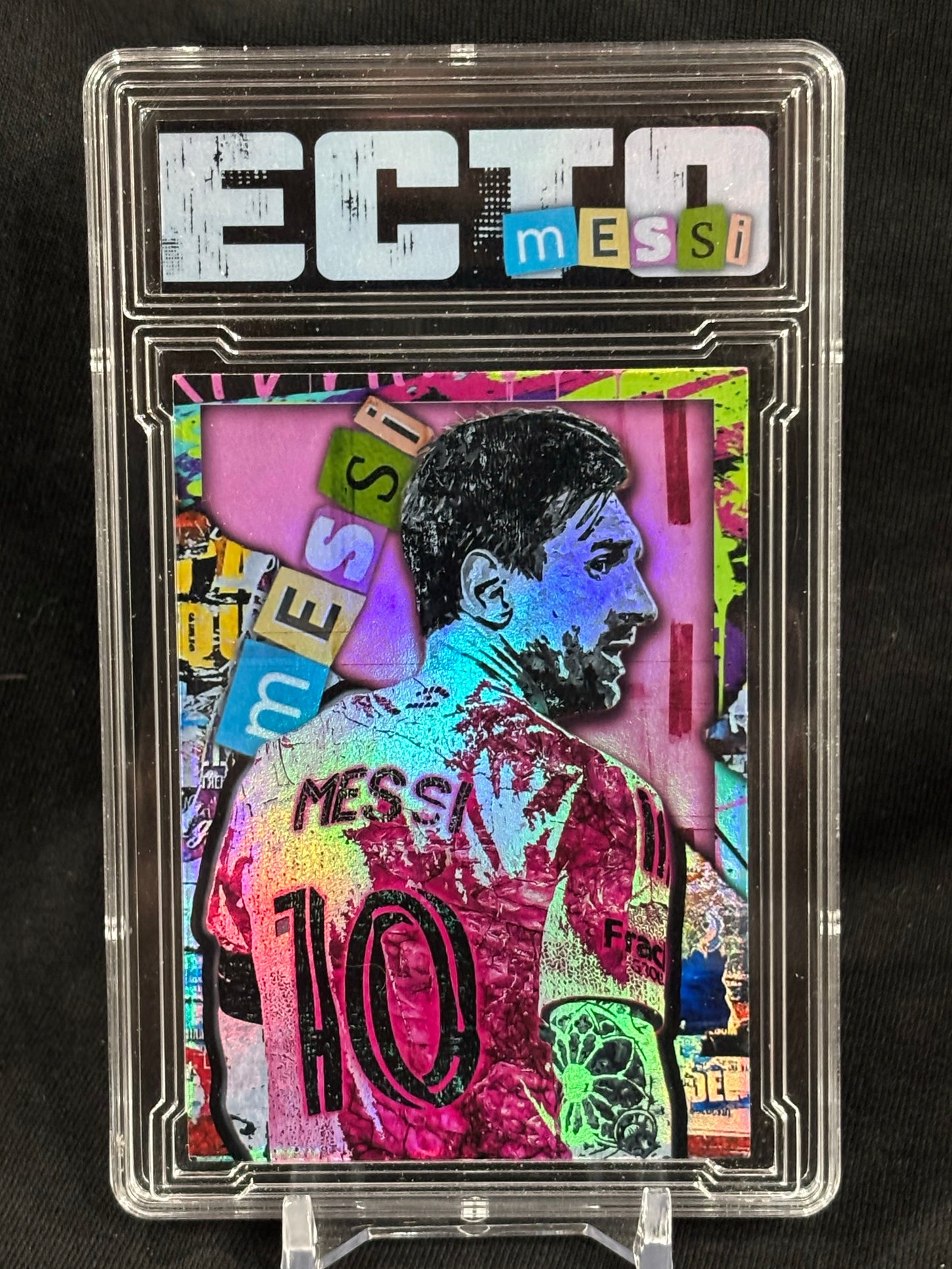 Lionel Messi – “Ransom Series” – 1/1 Custom Art Card – (Ecto Selecto Original)