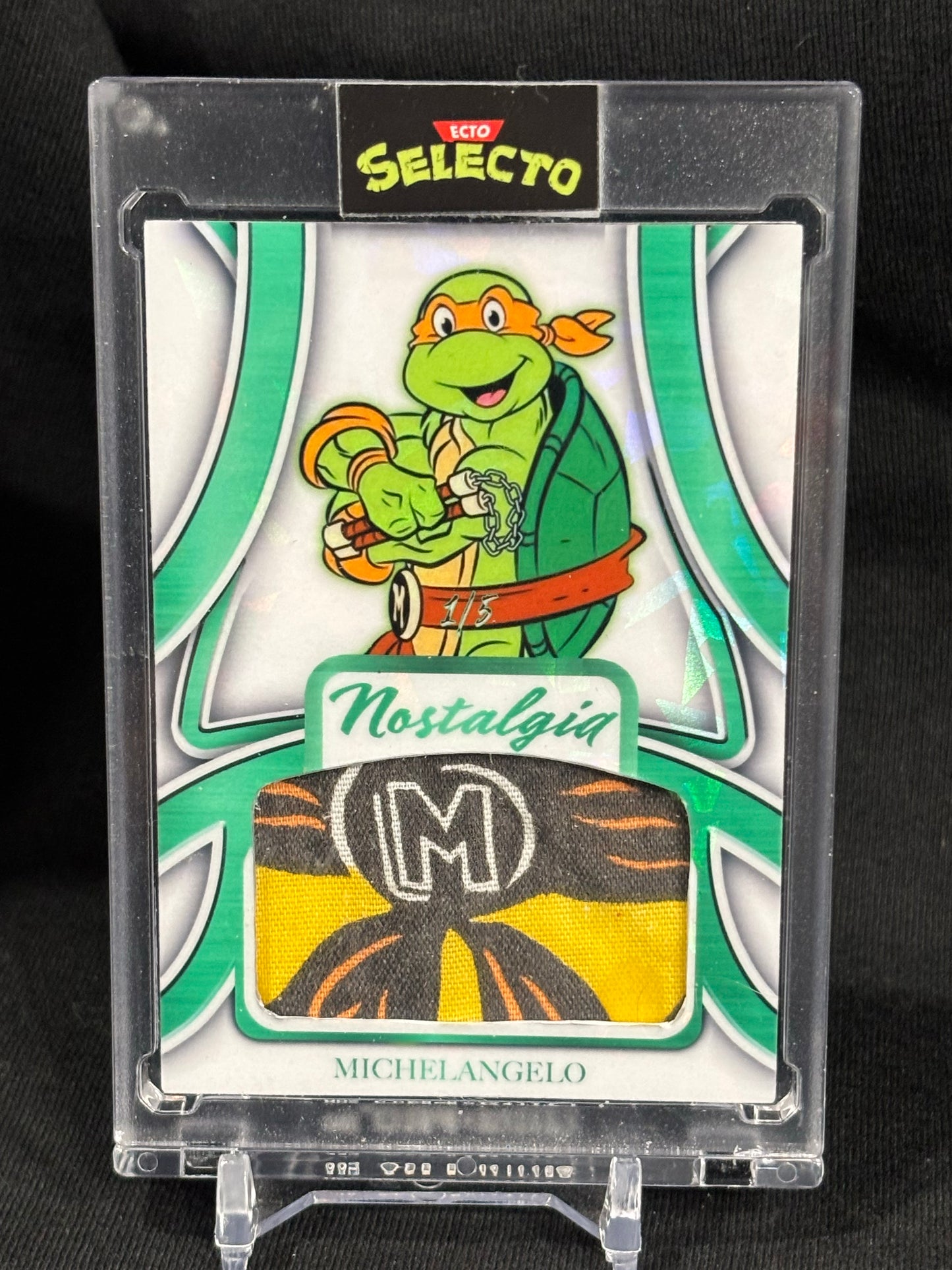 Teenage Mutant Ninja Turtles – "Nostalgia" Relic Card Set – (Ecto Selecto Custom 1/5 Series)