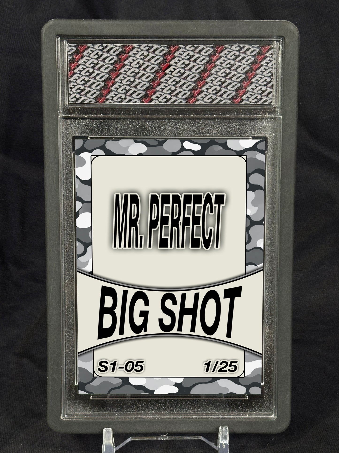 Mr Perfect – Big Shots Series 1 – Ecto Selecto Mascot Art Card (SSP)