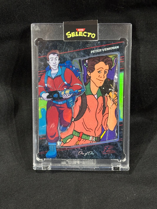 Peter Venkman – 1987 Kenner Relic – (Ecto Selecto 1/1 Custom Card)