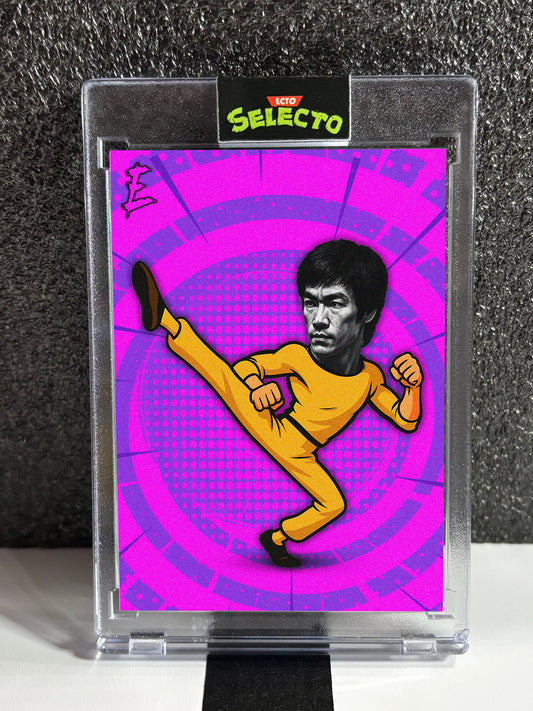 Yellow Fury – Ecto Selecto Martial Arts Tribute Card (1/1 Color Variant) (Copy) (Copy)