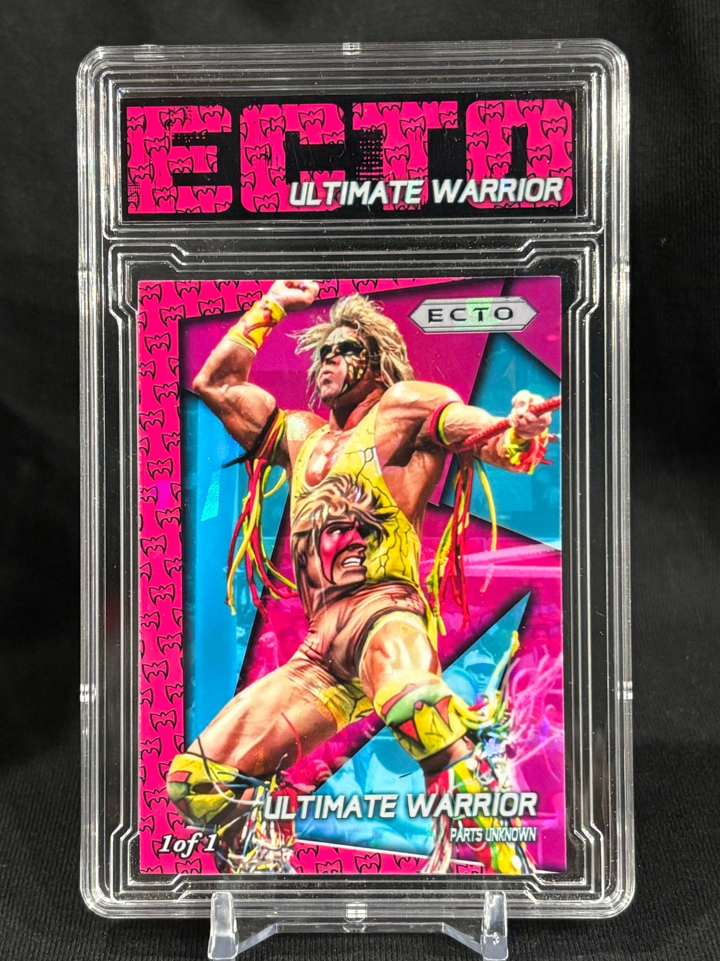 Ultimate Warrior – “Ecto Prizm Tribute Set” – (Custom Parallel Series)