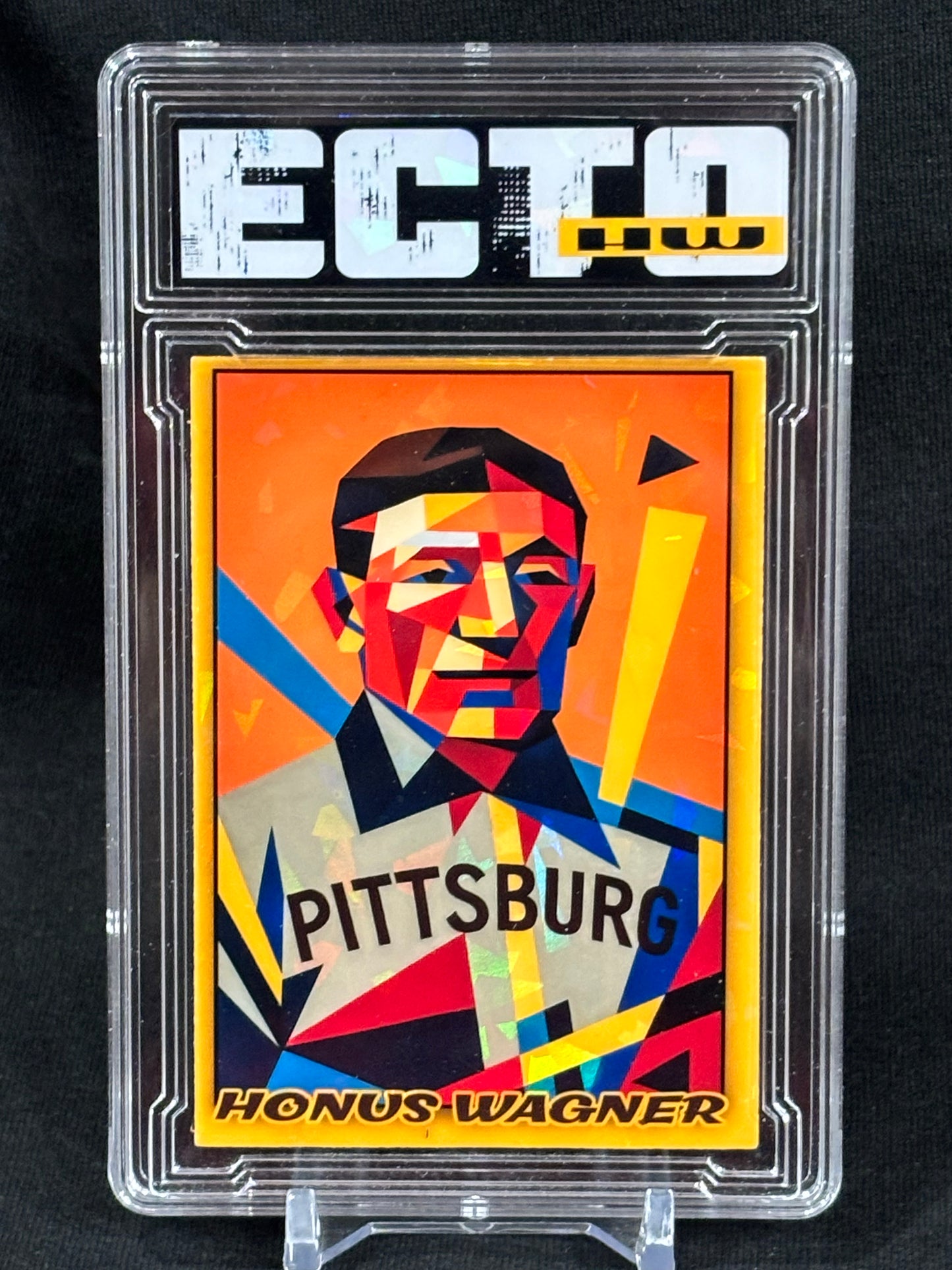 Honus Wagner – Suprematism Short Print Set (3 Total) – Artist Proof + Variations – Custom Slabbed (1/1s)