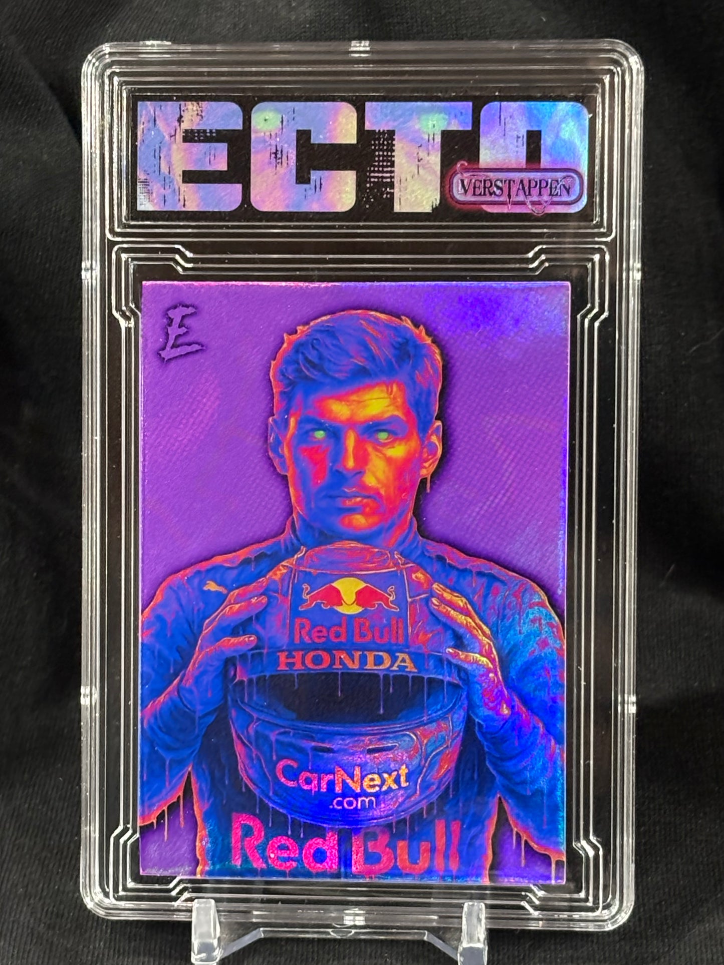 Max Verstappen – "Neon Velocity Series" – (Ecto 1/1 Custom Card)