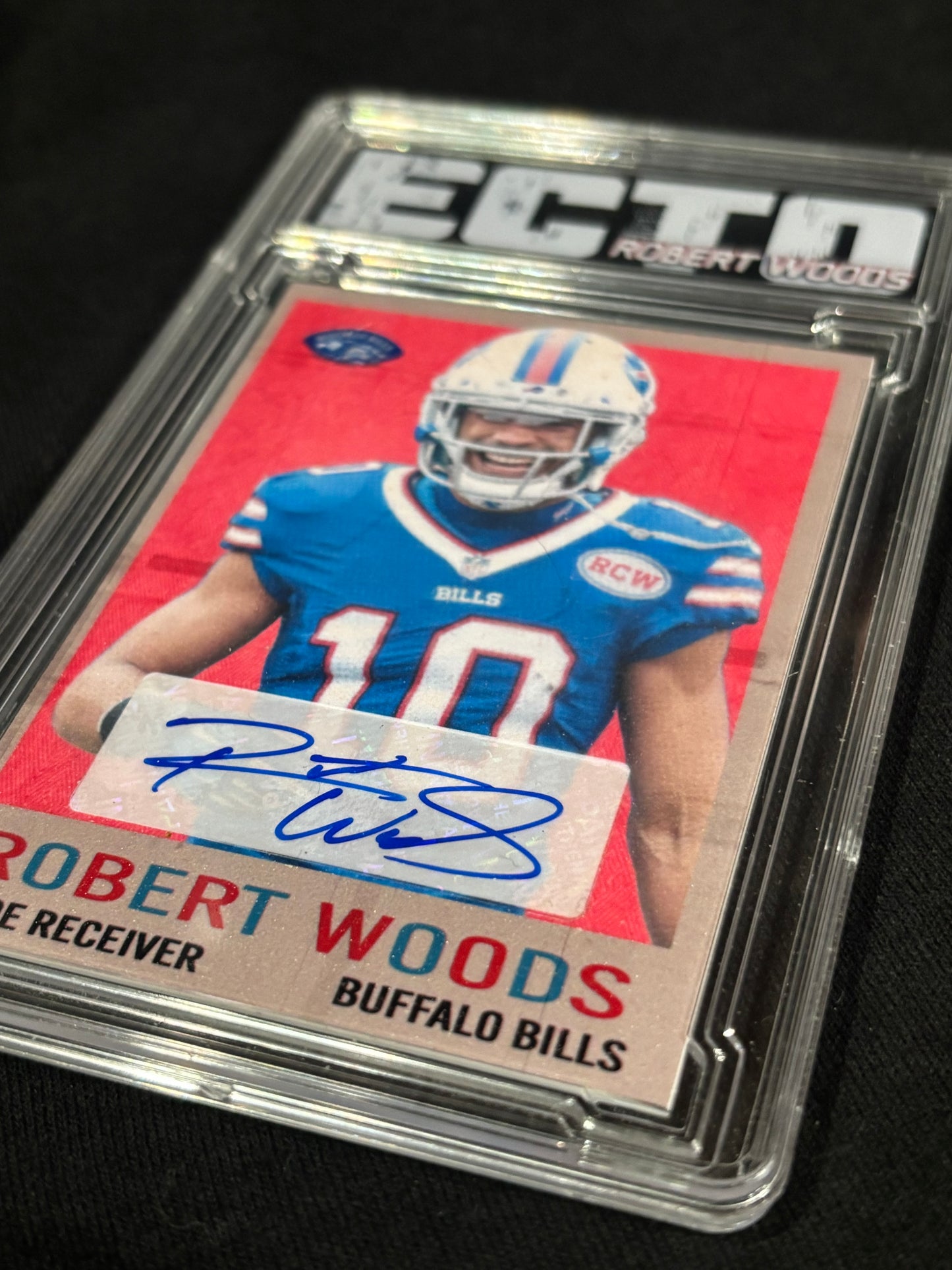 Robert Woods – 1/1 Harvested Autograph – Ecto Selecto Custom Art Card