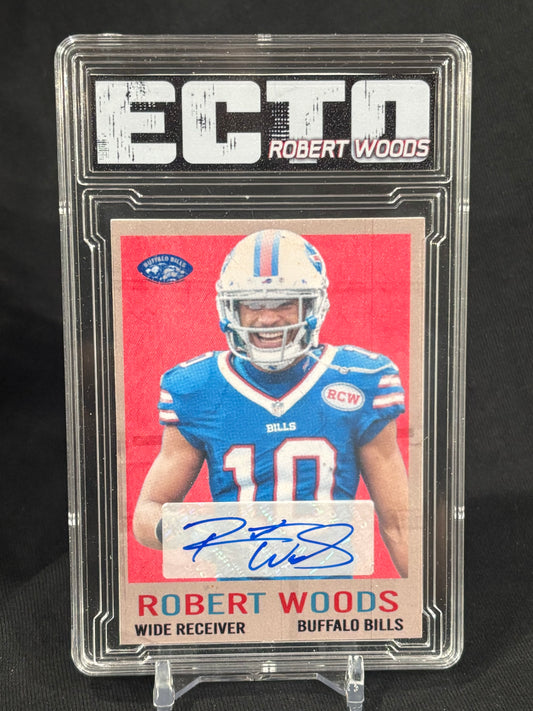 Robert Woods – 1/1 Harvested Autograph – Ecto Selecto Custom Art Card