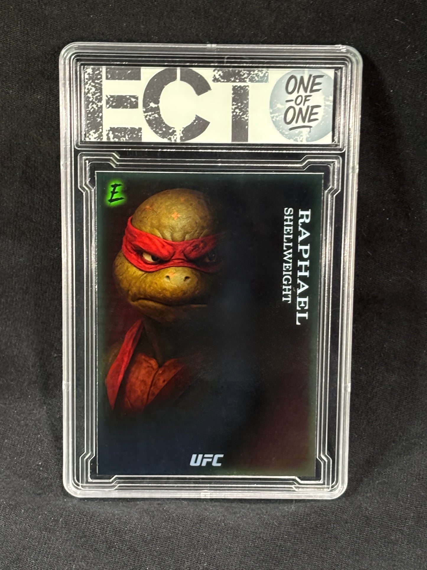 Raphael – “Shellweight Division” – (Ecto 1/1 Custom   TMNT Card)