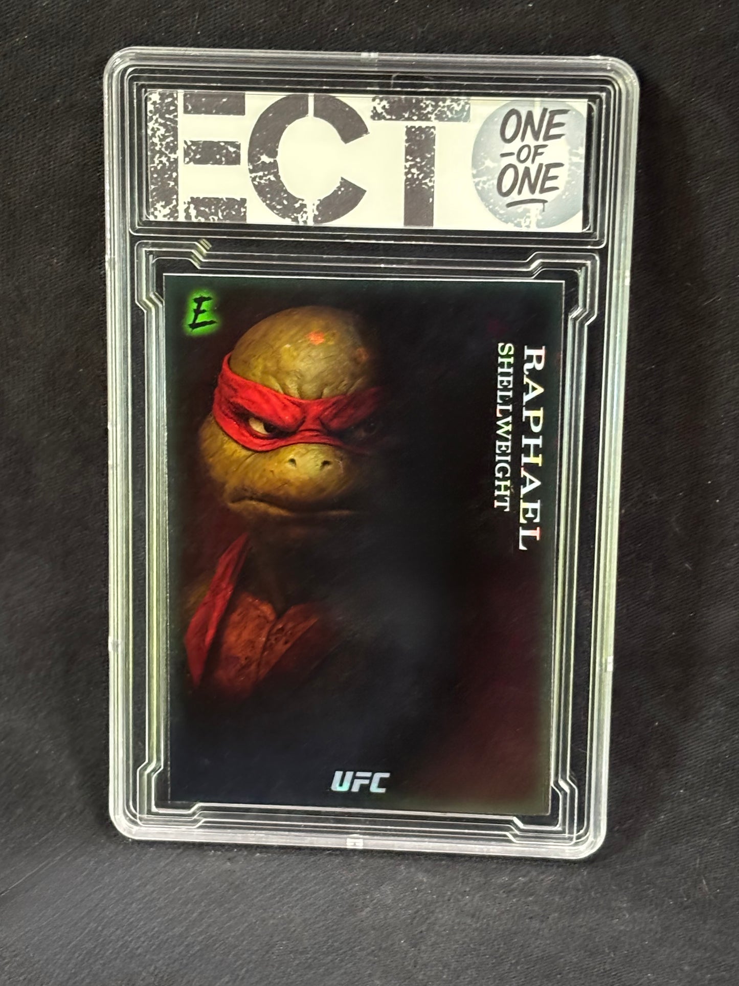 Raphael – “Shellweight Division” – (Ecto 1/1 Custom   TMNT Card)