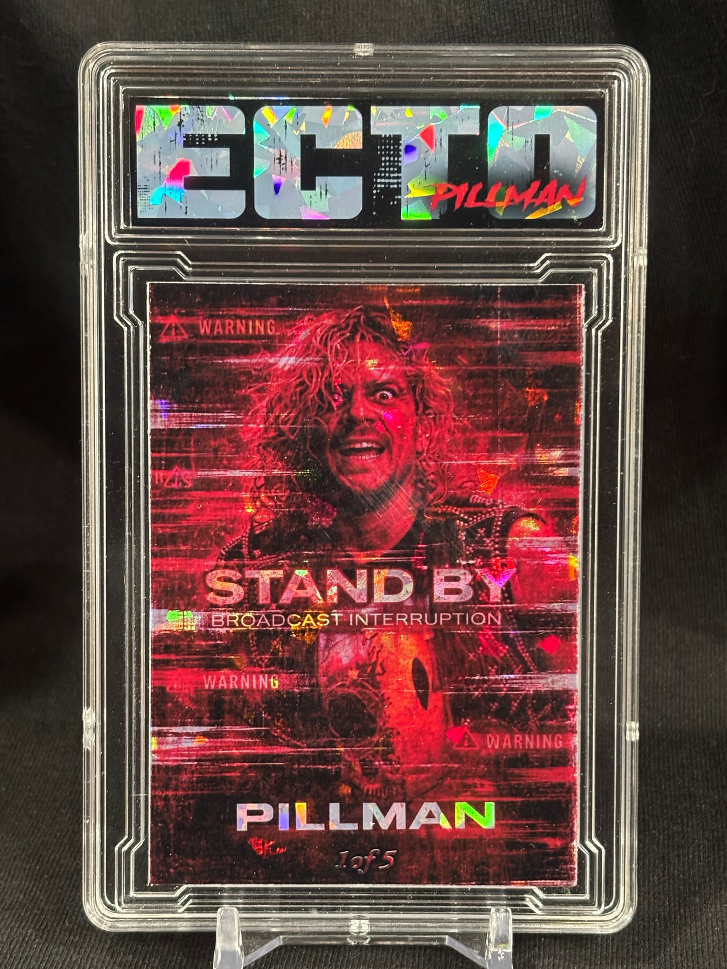 Brian Pillman — “LIVE TELEVISION” (ECTO Selecto Art Card Set)