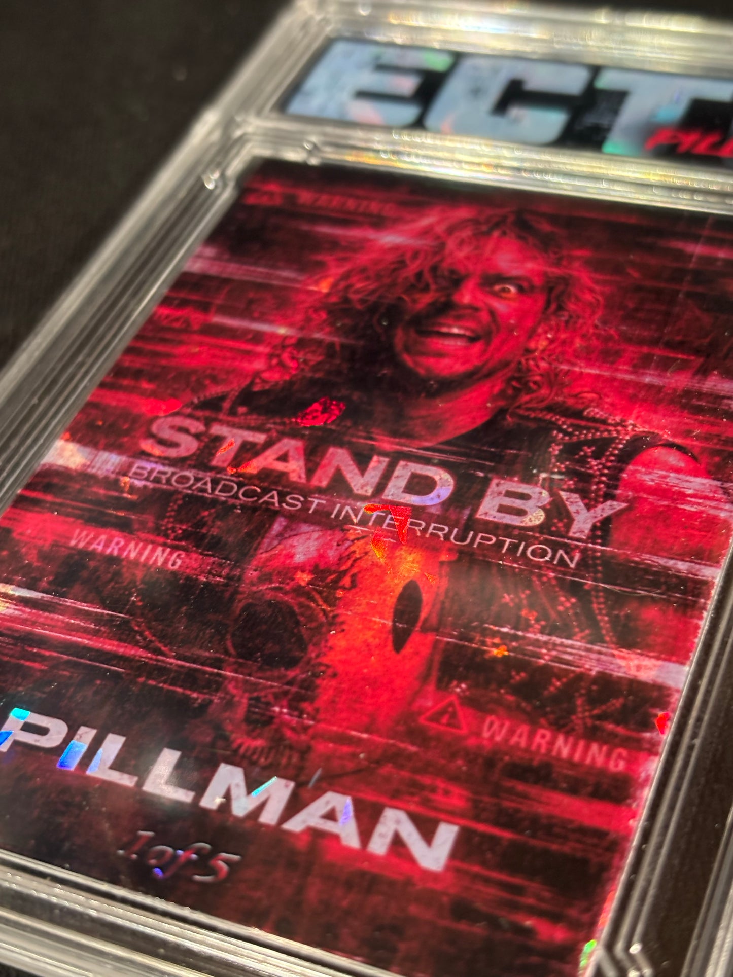 Brian Pillman — “LIVE TELEVISION” (ECTO Selecto Art Card Set)
