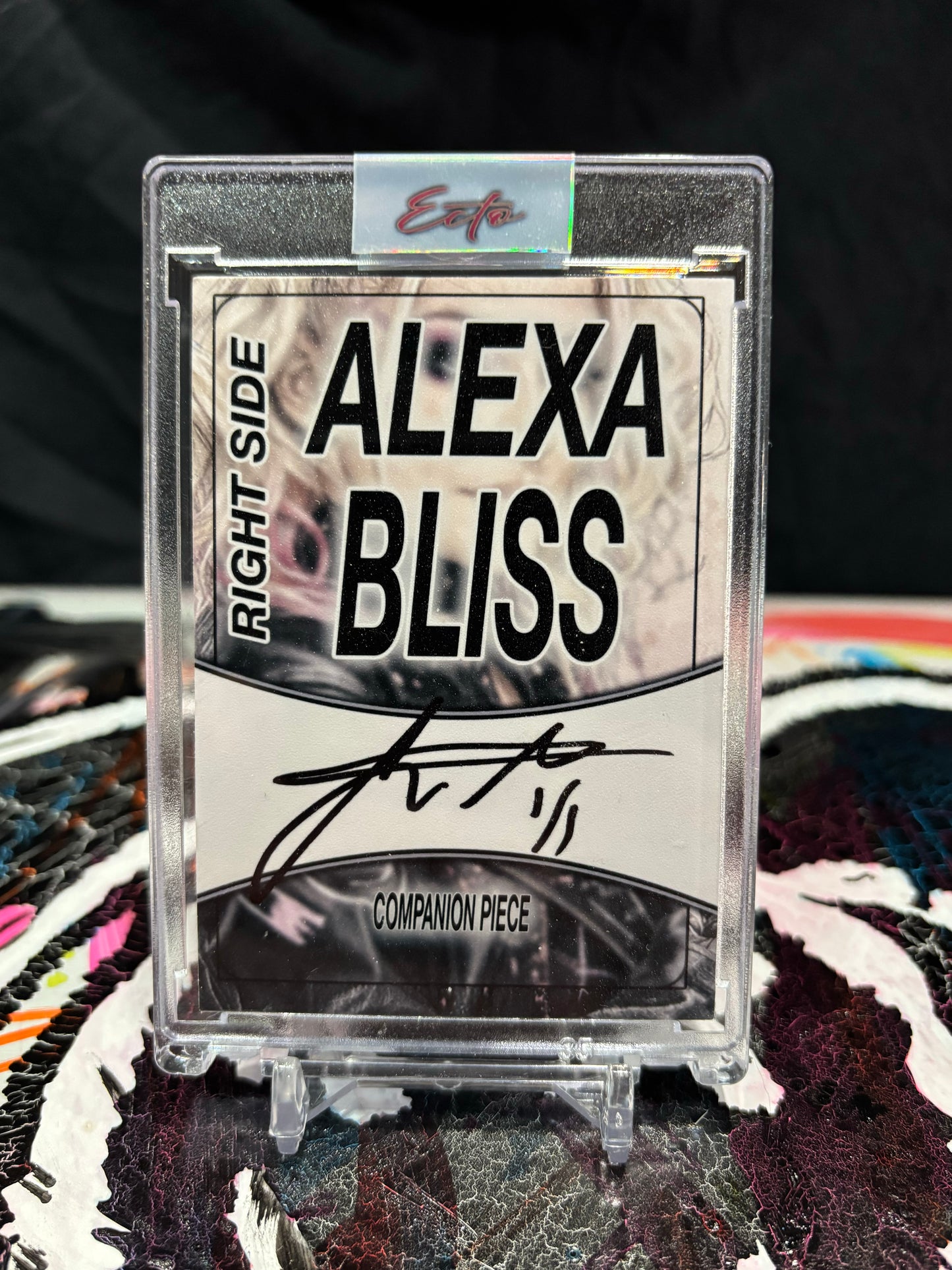 Alexa Bliss — “Duality” — 1/1 Assembled Art Work (Cut Signature + Companion Pieces + Custom Briefcase)