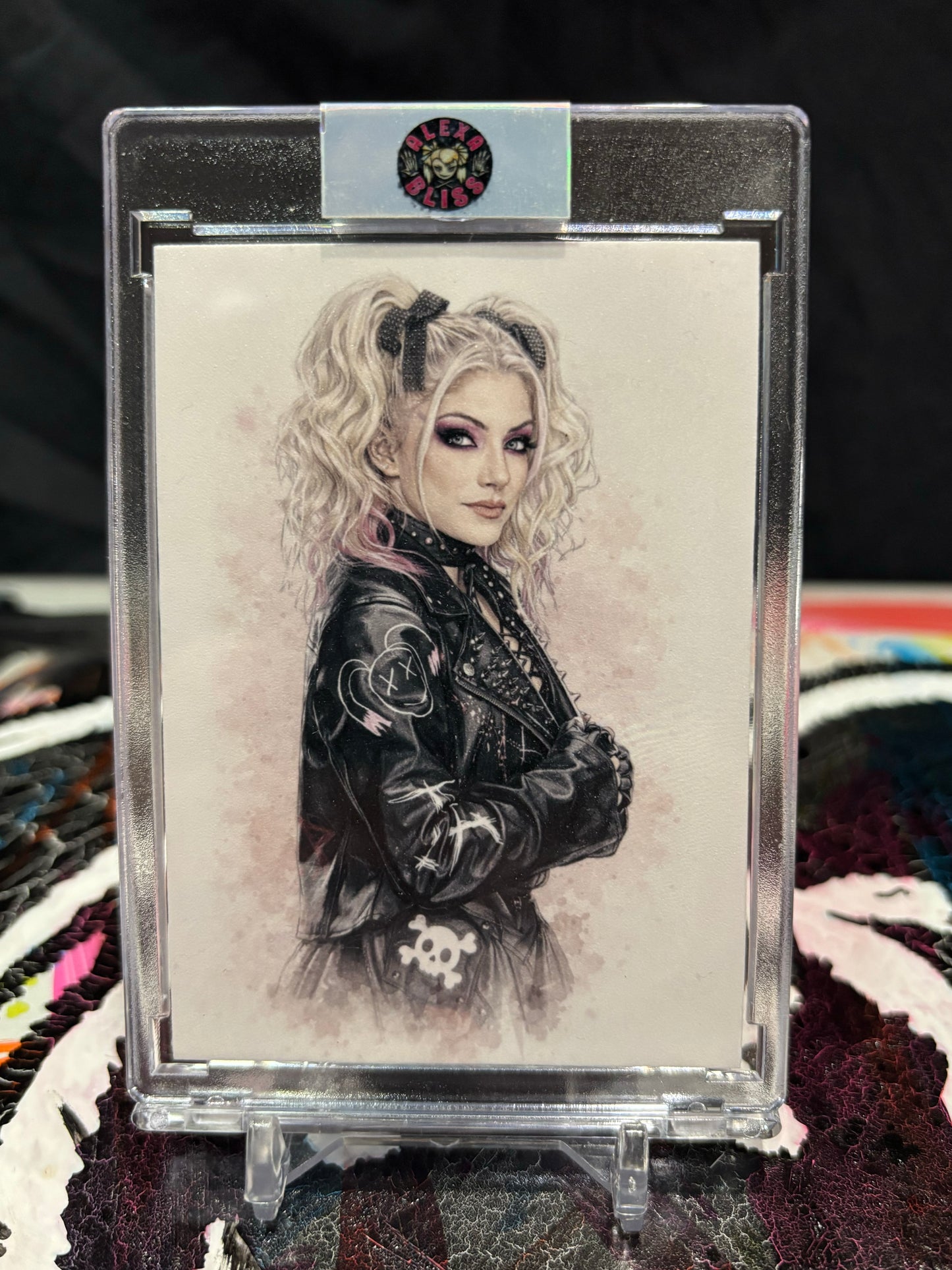 Alexa Bliss — “Duality” — 1/1 Assembled Art Work (Cut Signature + Companion Pieces + Custom Briefcase)