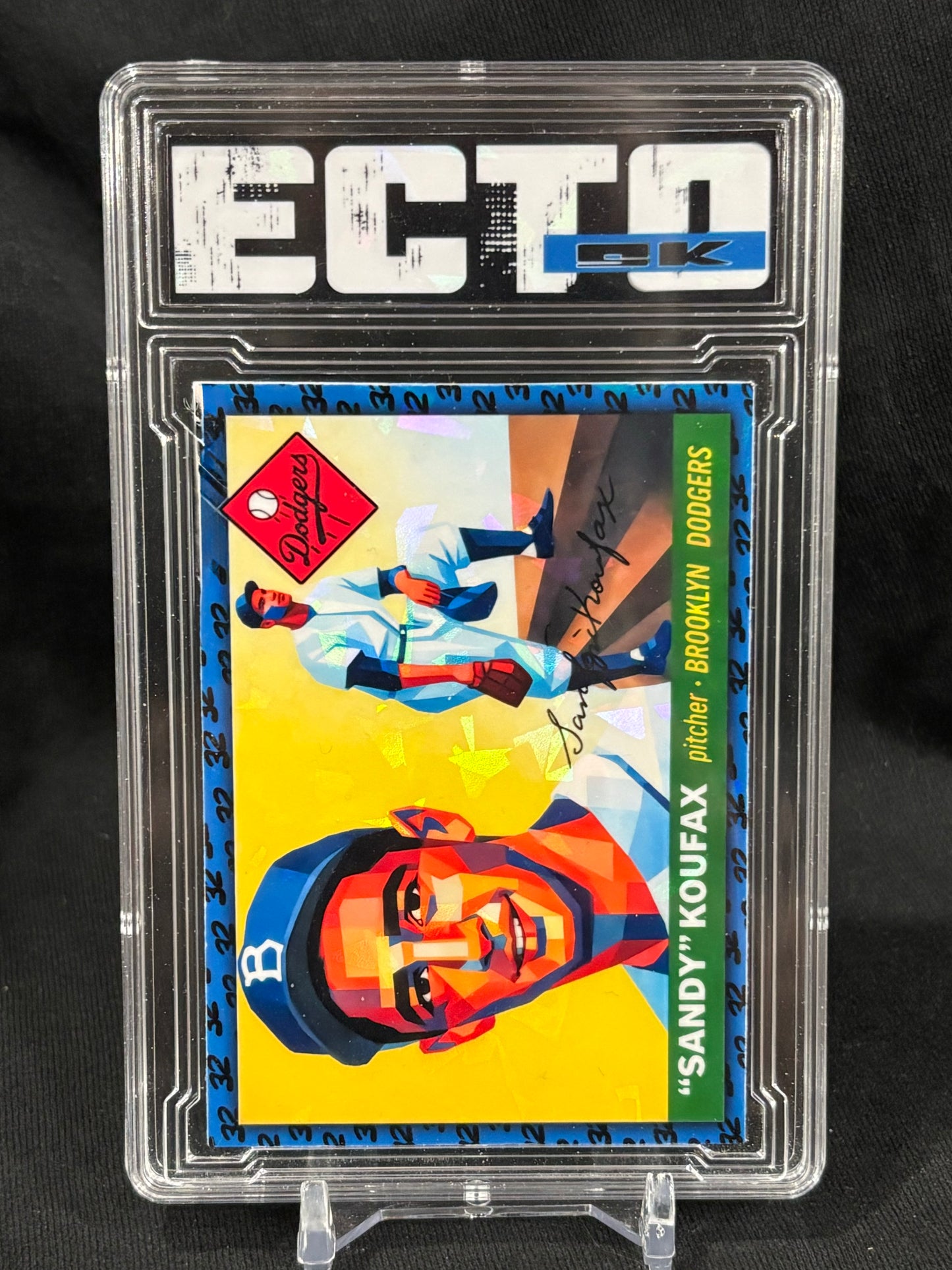 Sandy Koufax – “Geometric Greats” – (Ecto Selecto Custom Art Card)