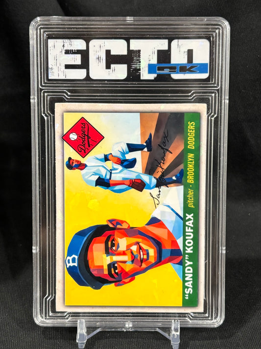 Sandy Koufax – “Geometric Greats” – (Ecto Selecto Custom Art Card)