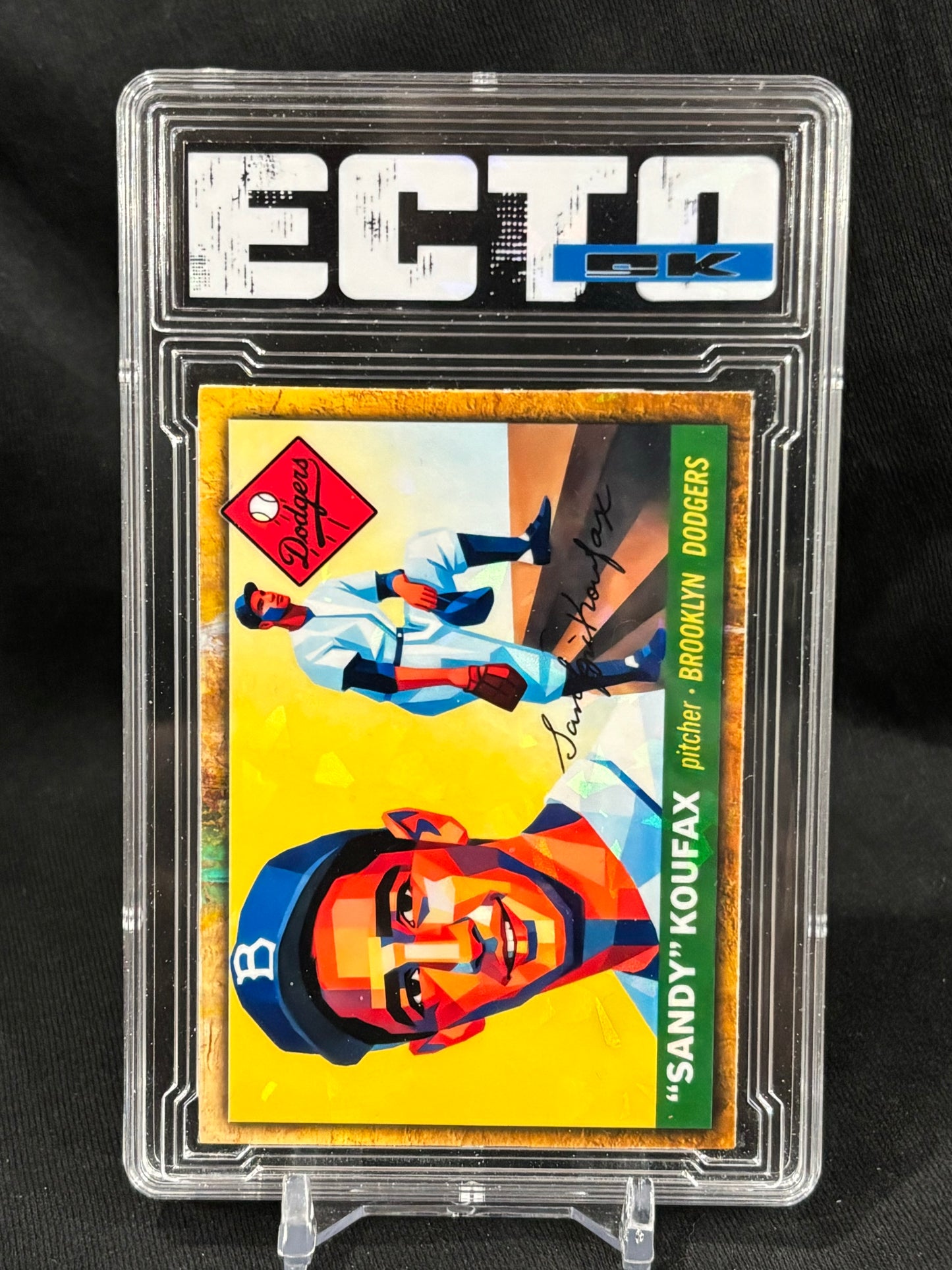 Sandy Koufax – “Geometric Greats” – (Ecto Selecto Custom Art Card)