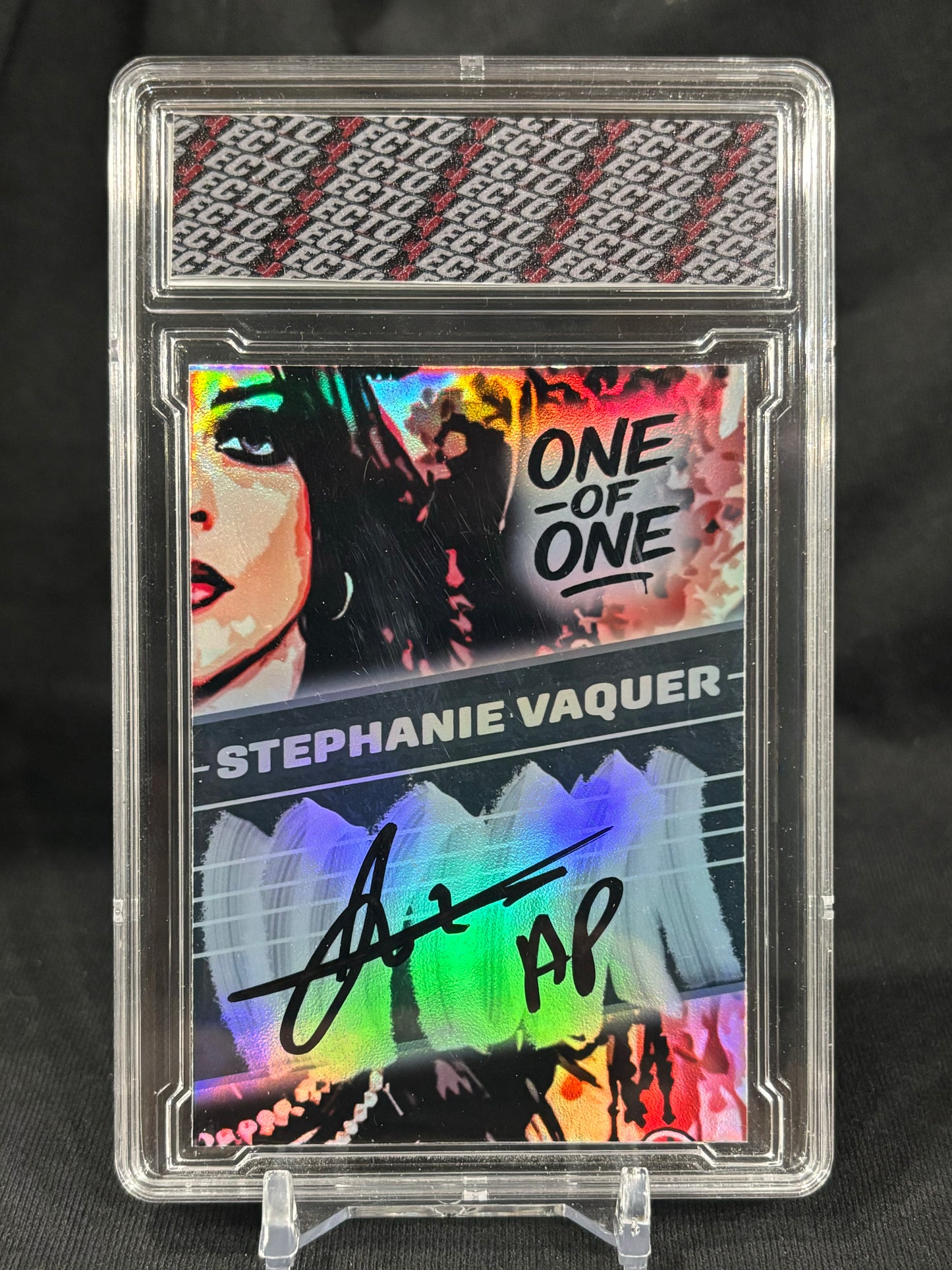 Stephanie Vaquer “La Primera” ECTO Art Card – Artist Proof / Variations – Custom Slab