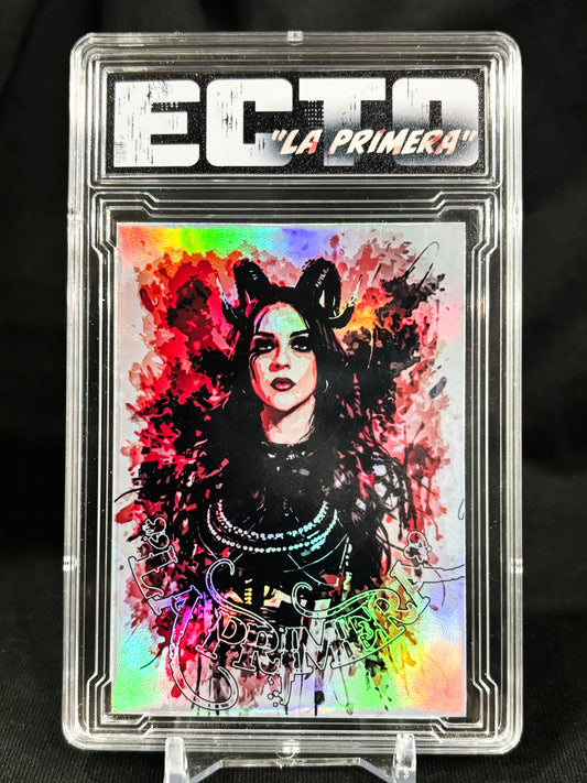 Stephanie Vaquer “La Primera” ECTO Art Card – Artist Proof / Variations – Custom Slab