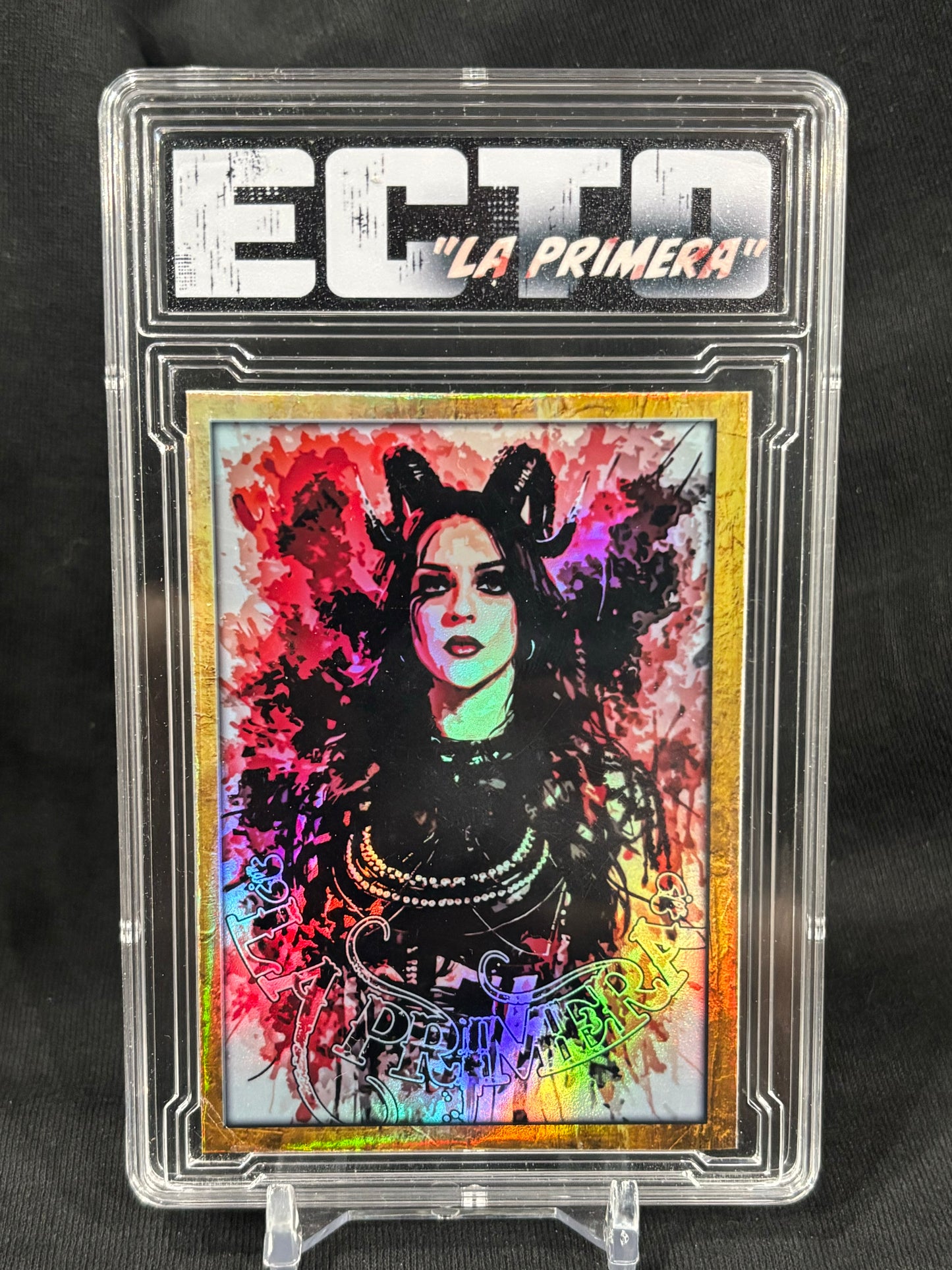 Stephanie Vaquer “La Primera” ECTO Art Card – Artist Proof / Variations – Custom Slab