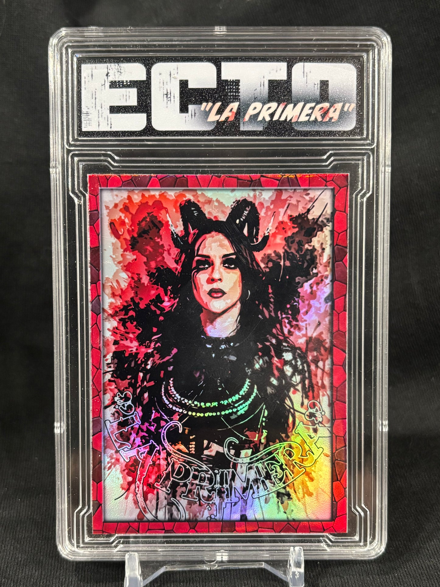 Stephanie Vaquer “La Primera” ECTO Art Card – Artist Proof / Variations – Custom Slab