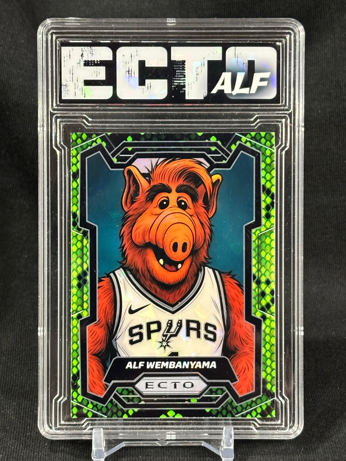 ALF Wembanyama – “ECTO ALF” – Custom 1/1 Parallels (8 Variations Available)