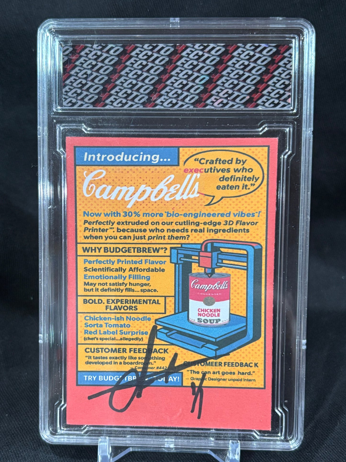 3D-Printed Campbell’s Soup – Pop Art Edition (ECTO Custom 1/1 Prints)