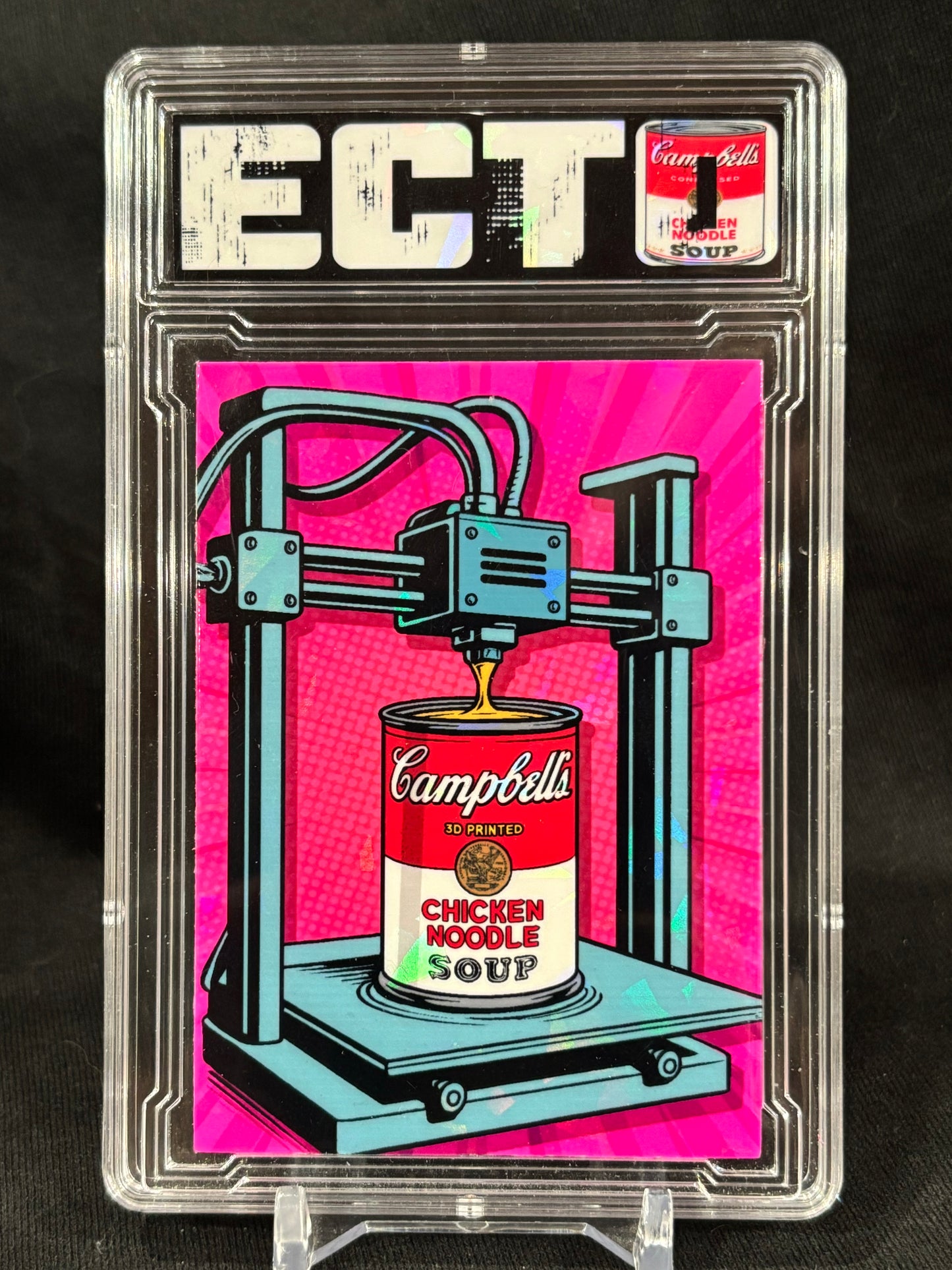 3D-Printed Campbell’s Soup – Pop Art Edition (ECTO Custom 1/1 Prints)